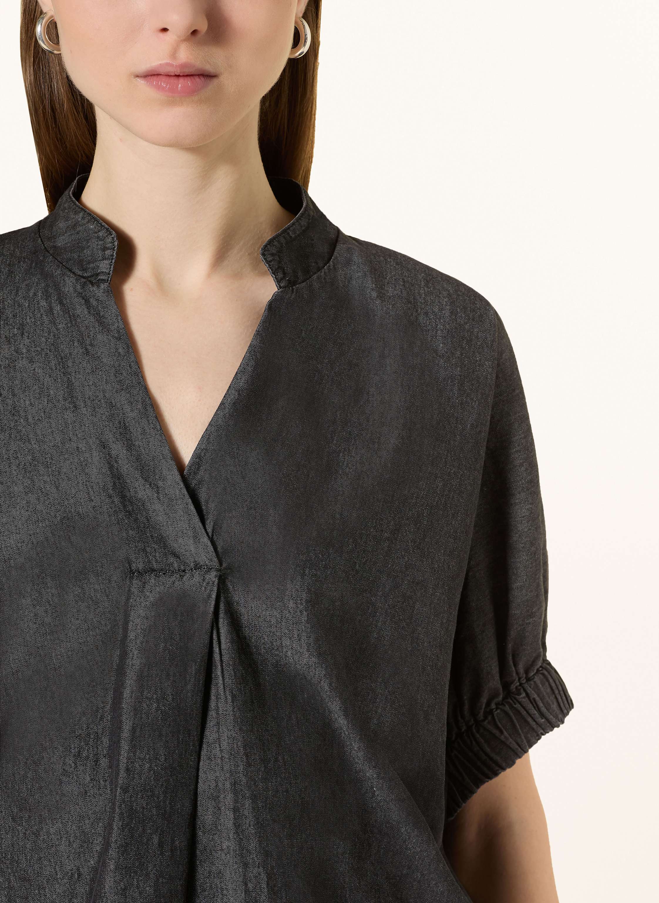 Thumbnail - Herrlicher Jeansbluse Julianna blau