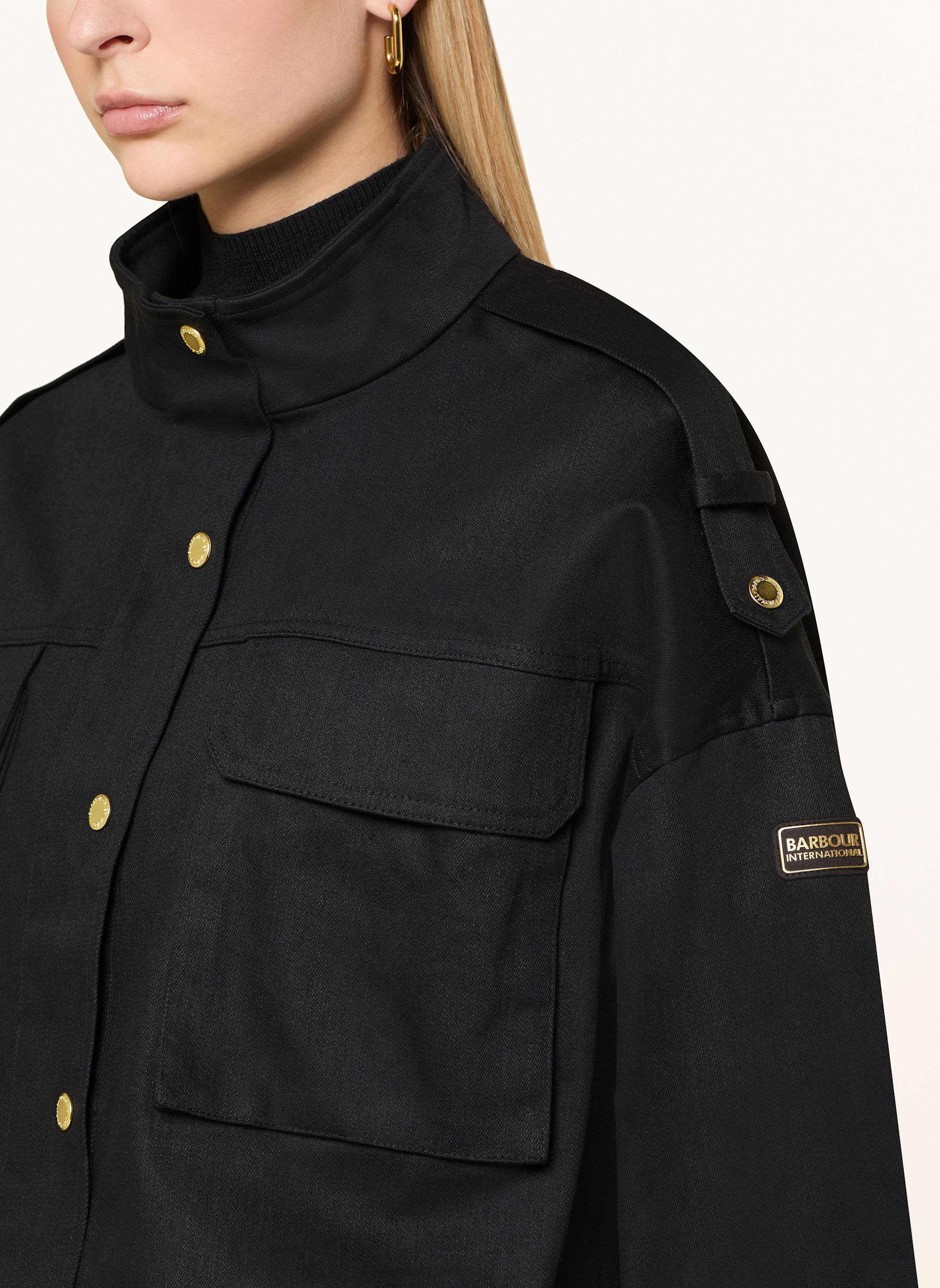 Thumbnail - Barbour International Blouson Electra schwarz