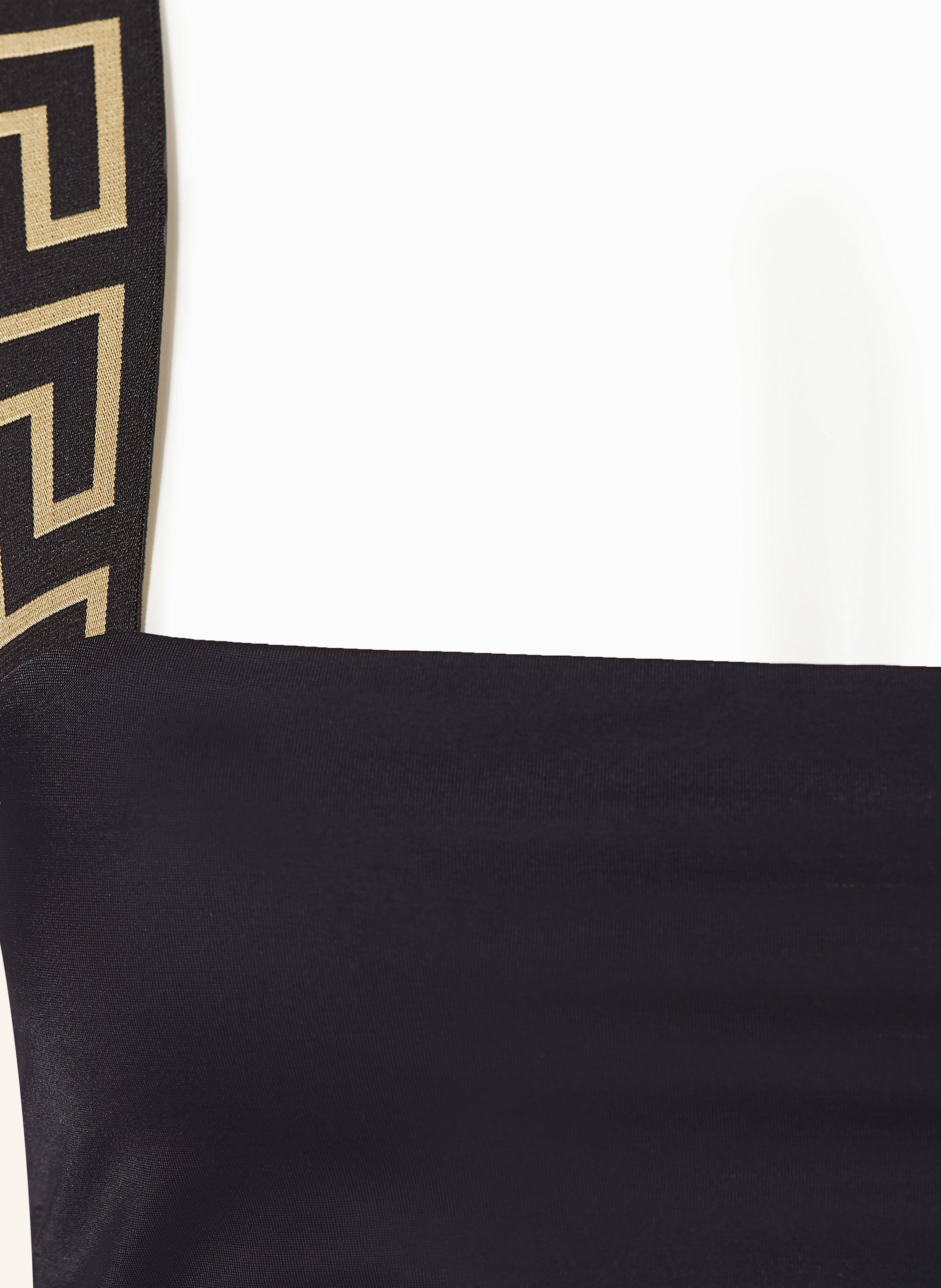 Thumbnail - Versace Bustier-Bikini-Top schwarz