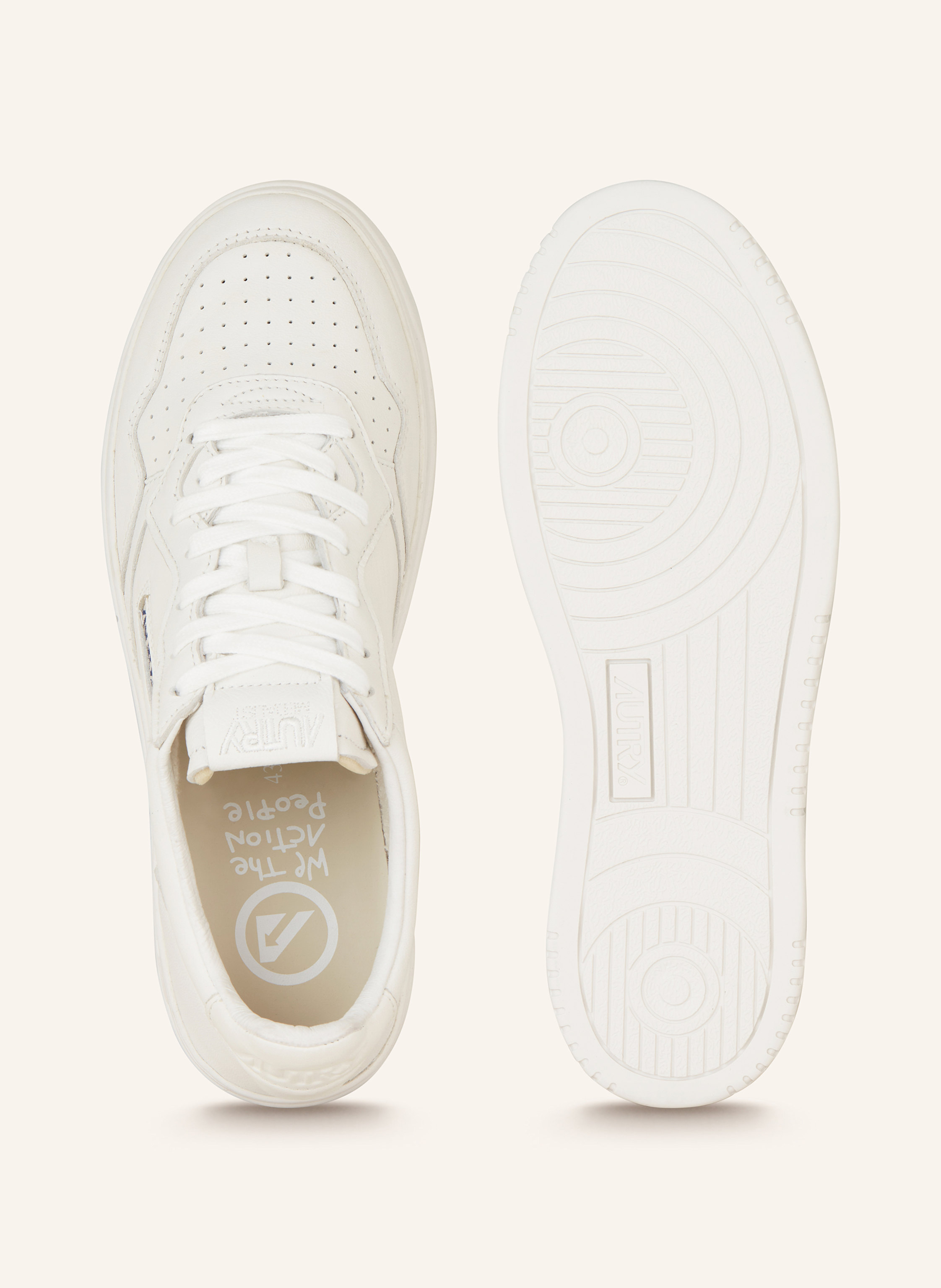 Thumbnail - Autry Sneaker Medalist Low Sg weiss