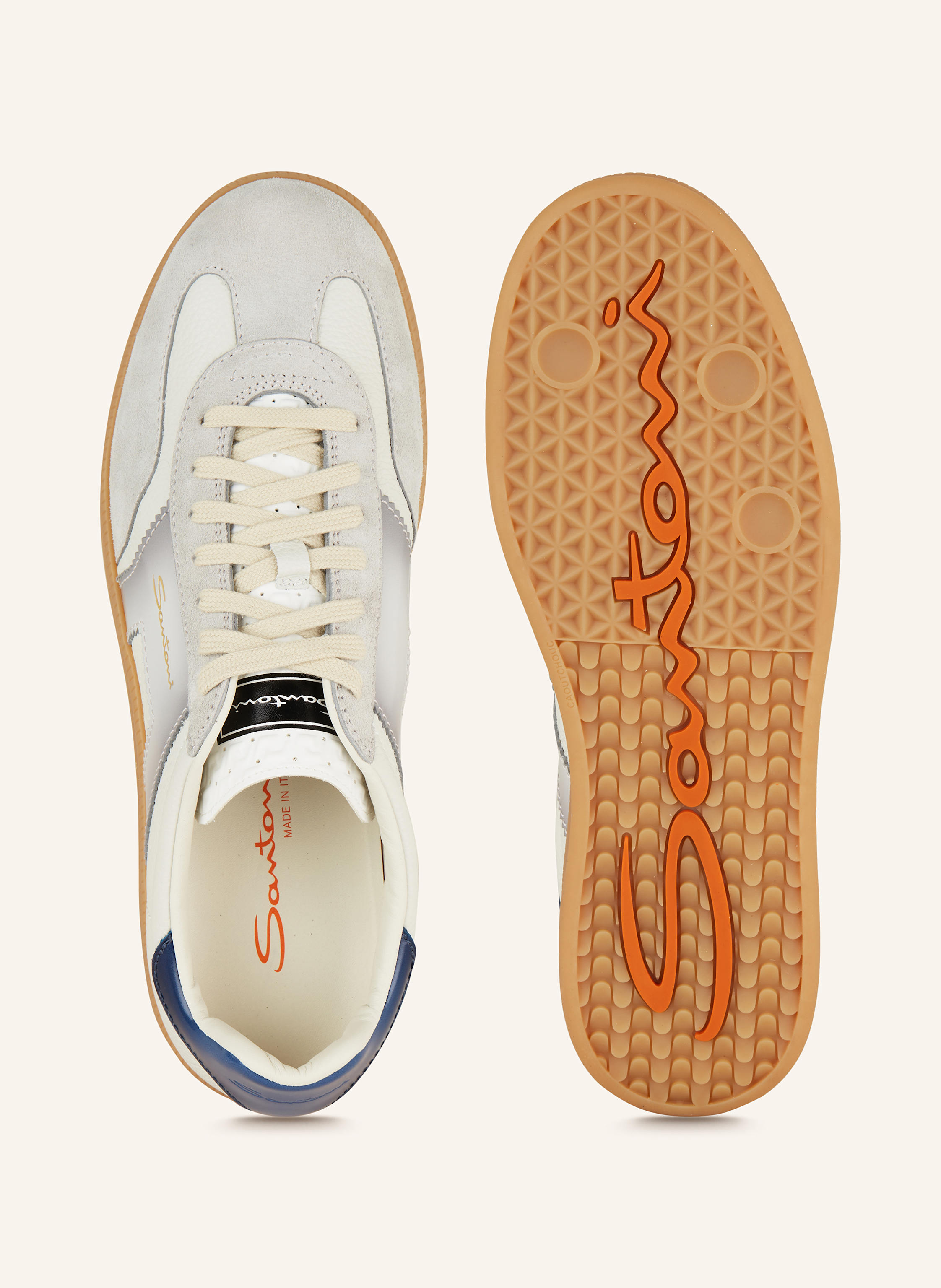 Thumbnail - Santoni Sneaker Olympic weiss