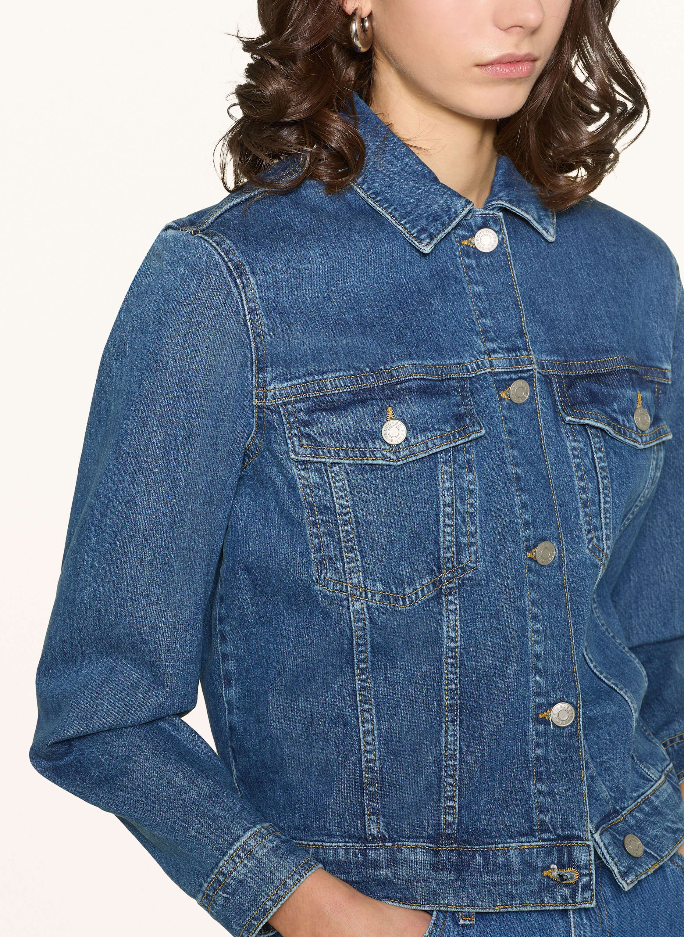 Thumbnail - Selected Femme Jeansjacke blau