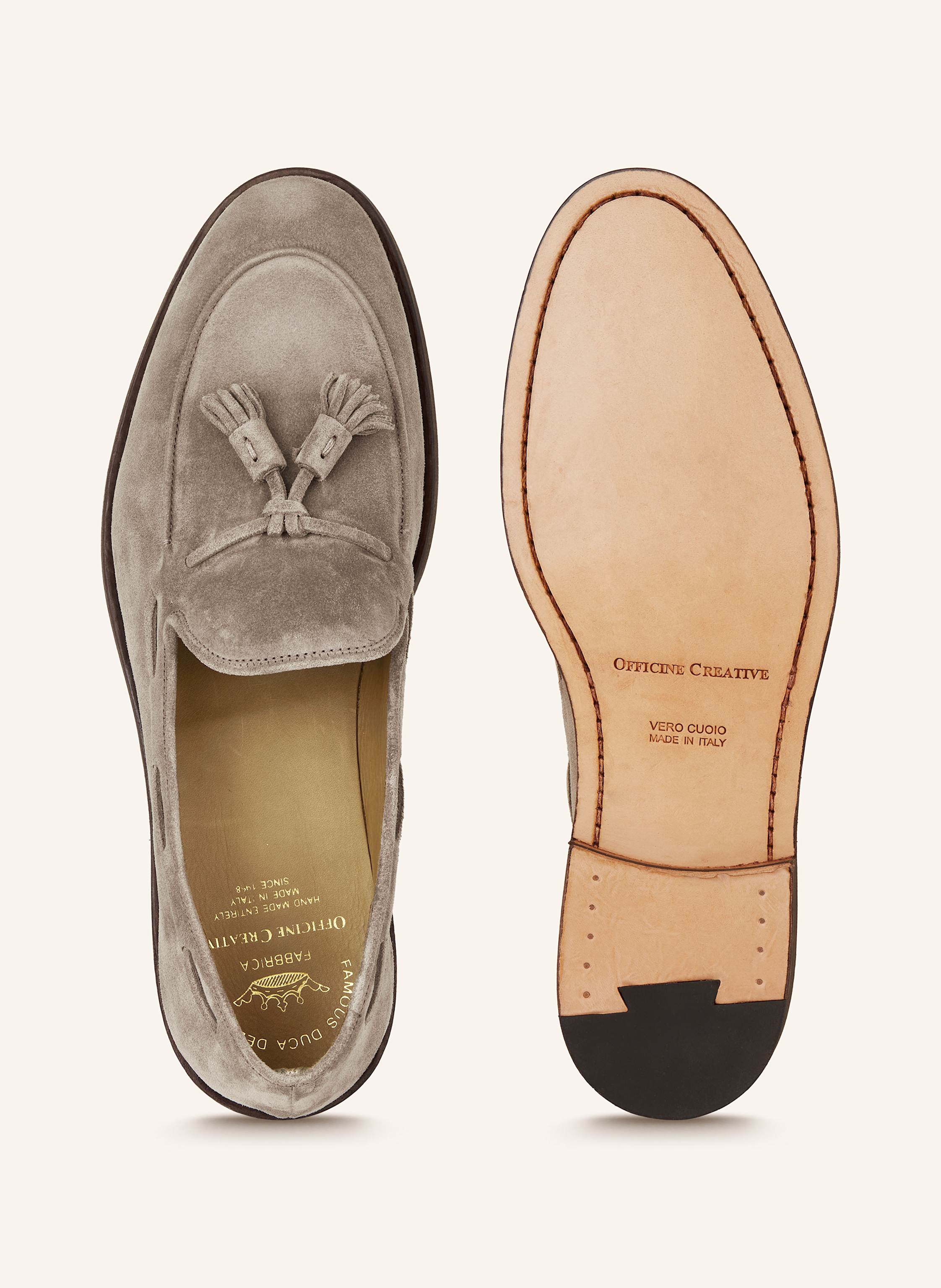 Thumbnail - Officine Creative Loafer Opera 002 grau