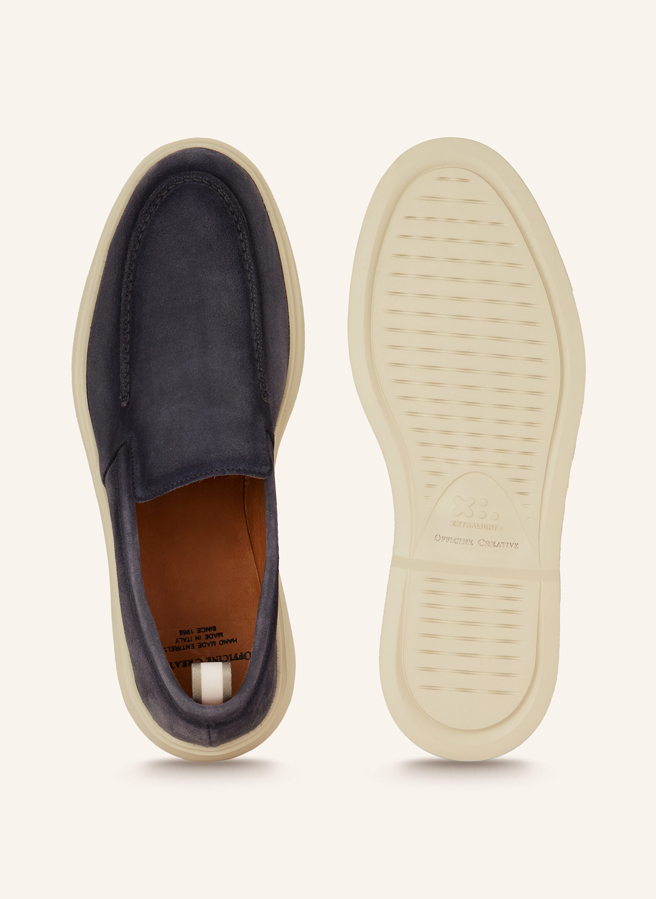 Thumbnail - Officine Creative Loafer Bones blau