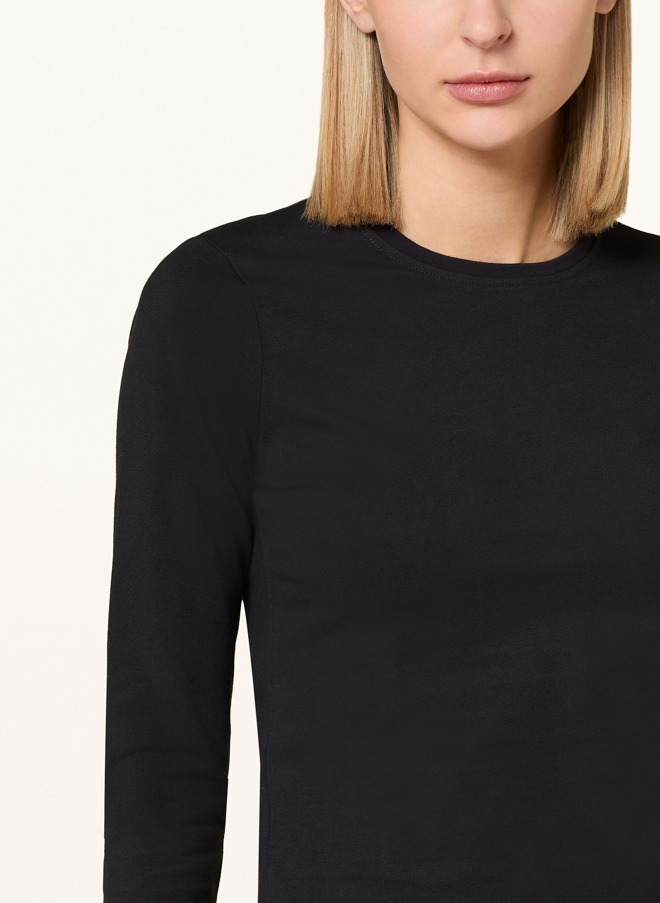 Thumbnail - Sweaty Betty Longsleeve Essential Sculpt schwarz