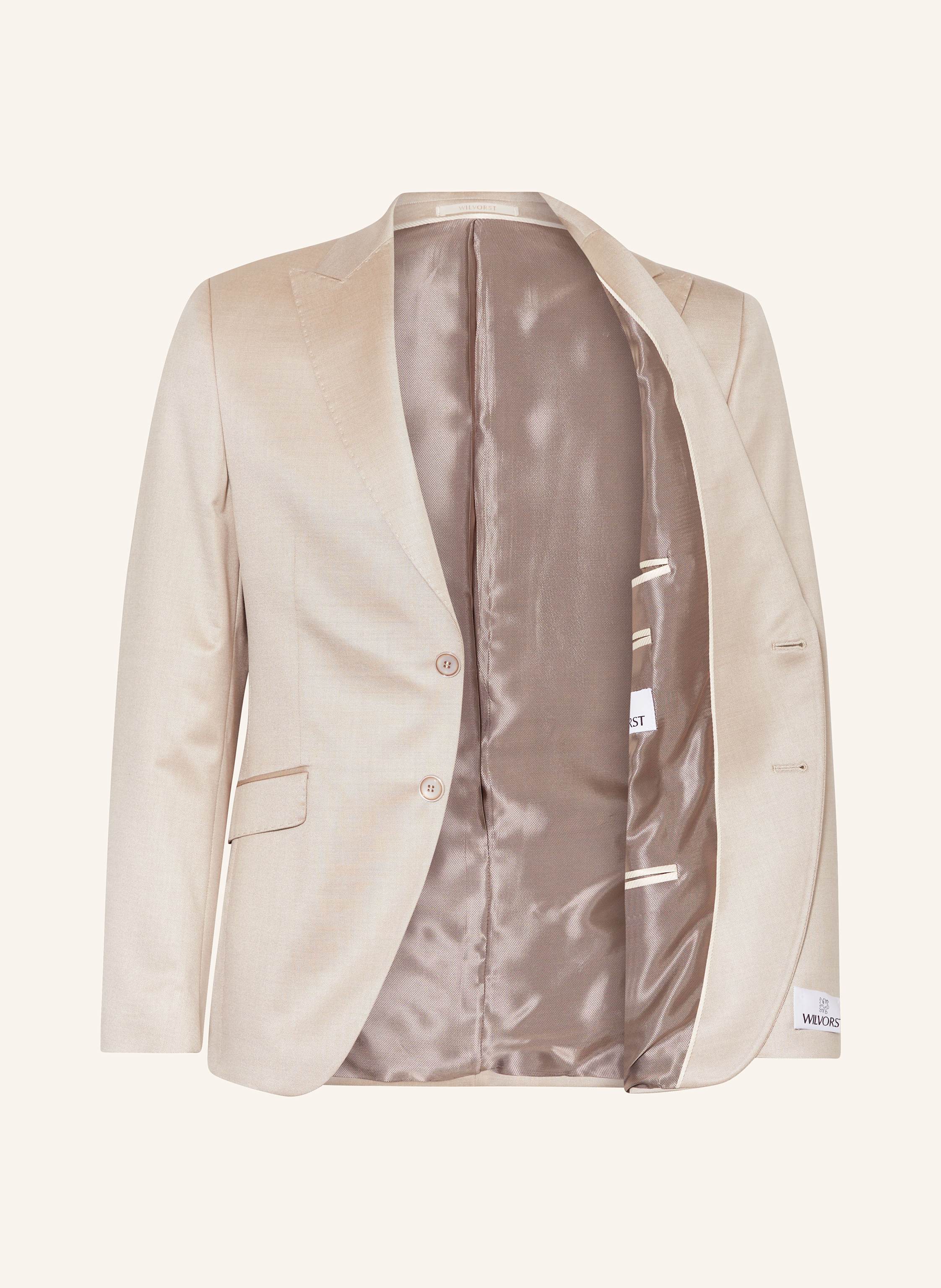 Thumbnail - Wilvorst Anzugsakko Slim Fit beige