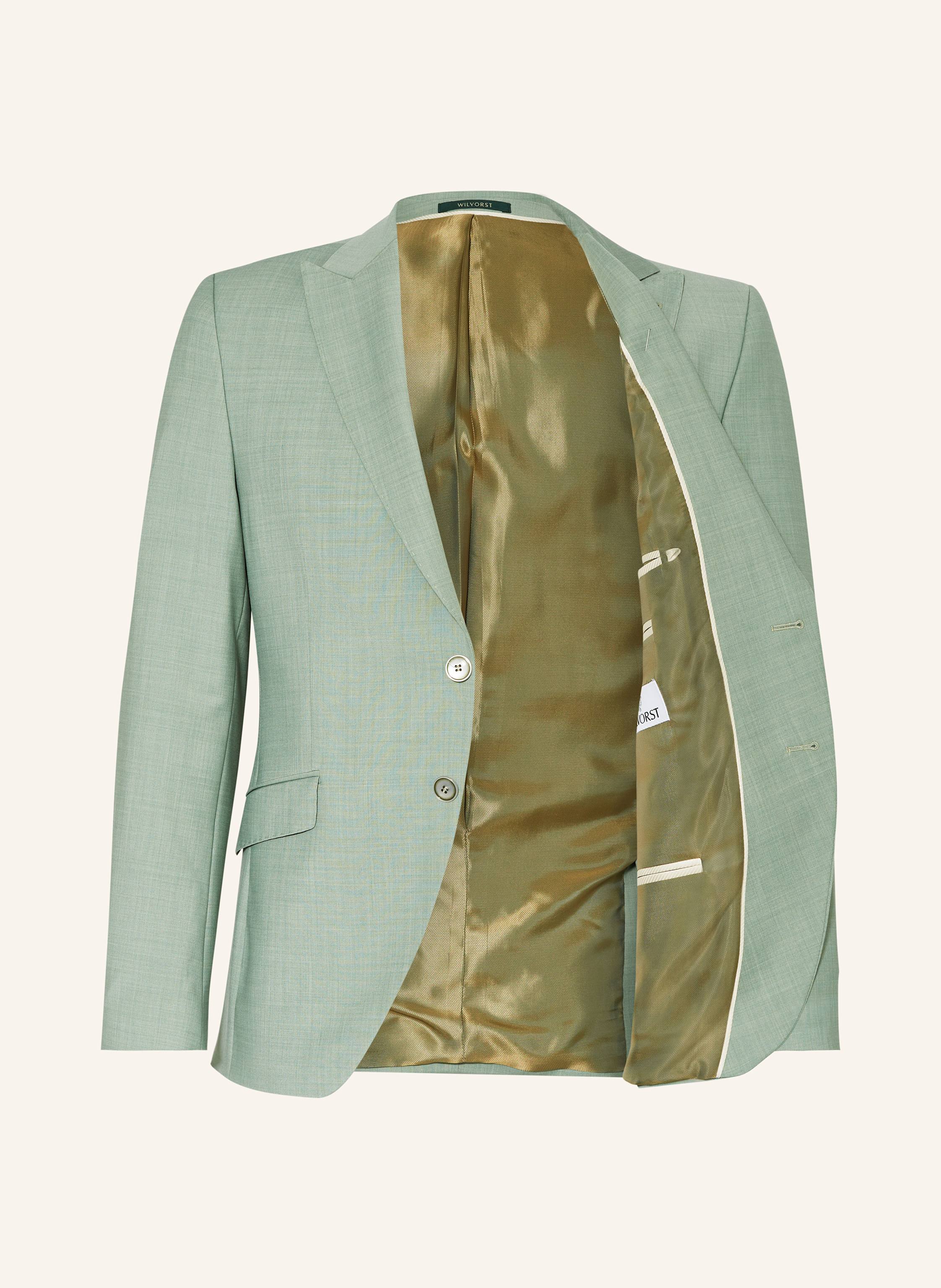 Thumbnail - Wilvorst Anzugsakko Slim Fit gruen
