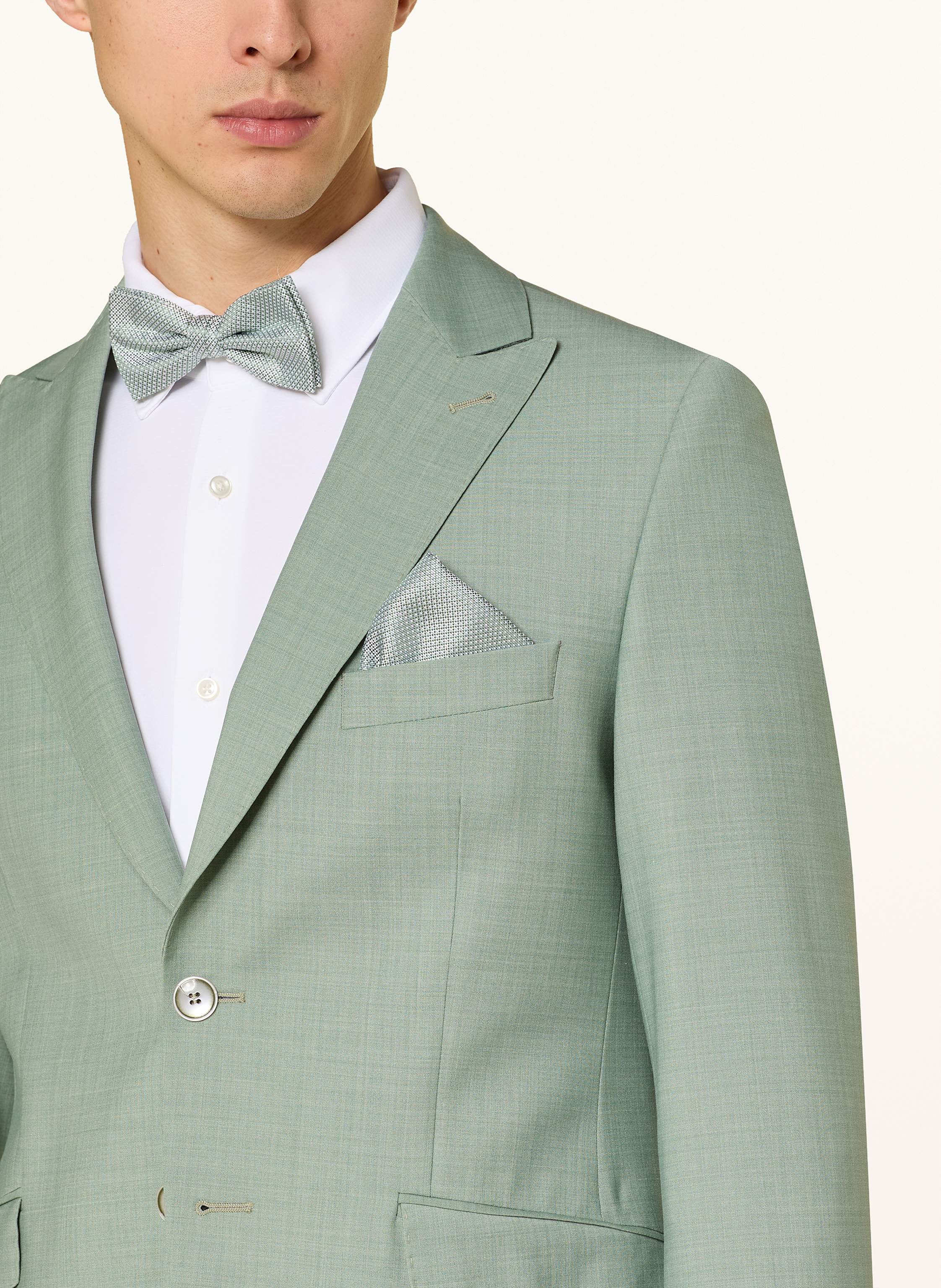Thumbnail - Wilvorst Anzugsakko Slim Fit gruen