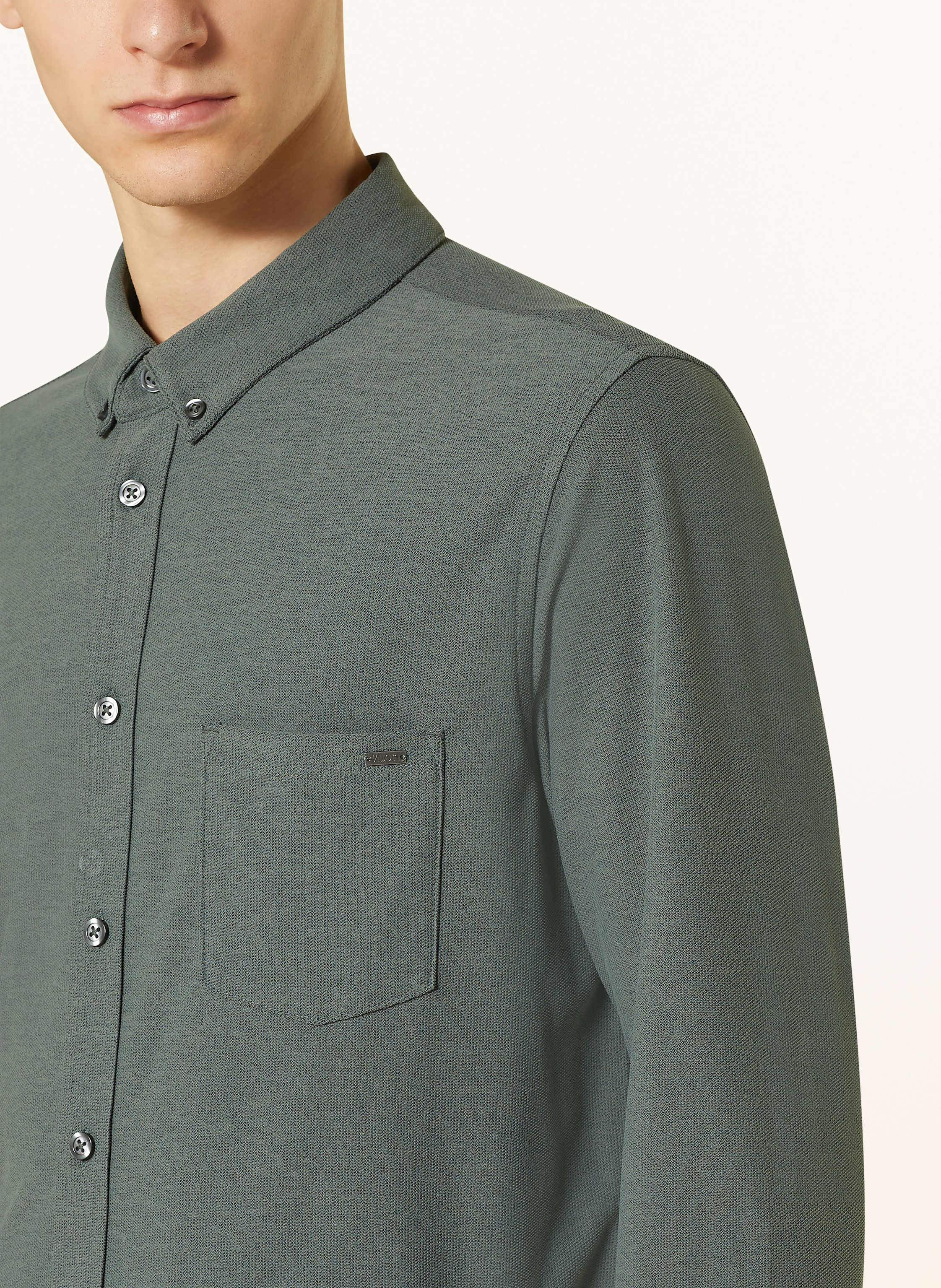 Thumbnail - Vuori Hemd Ace Modern Tailored Fit gruen