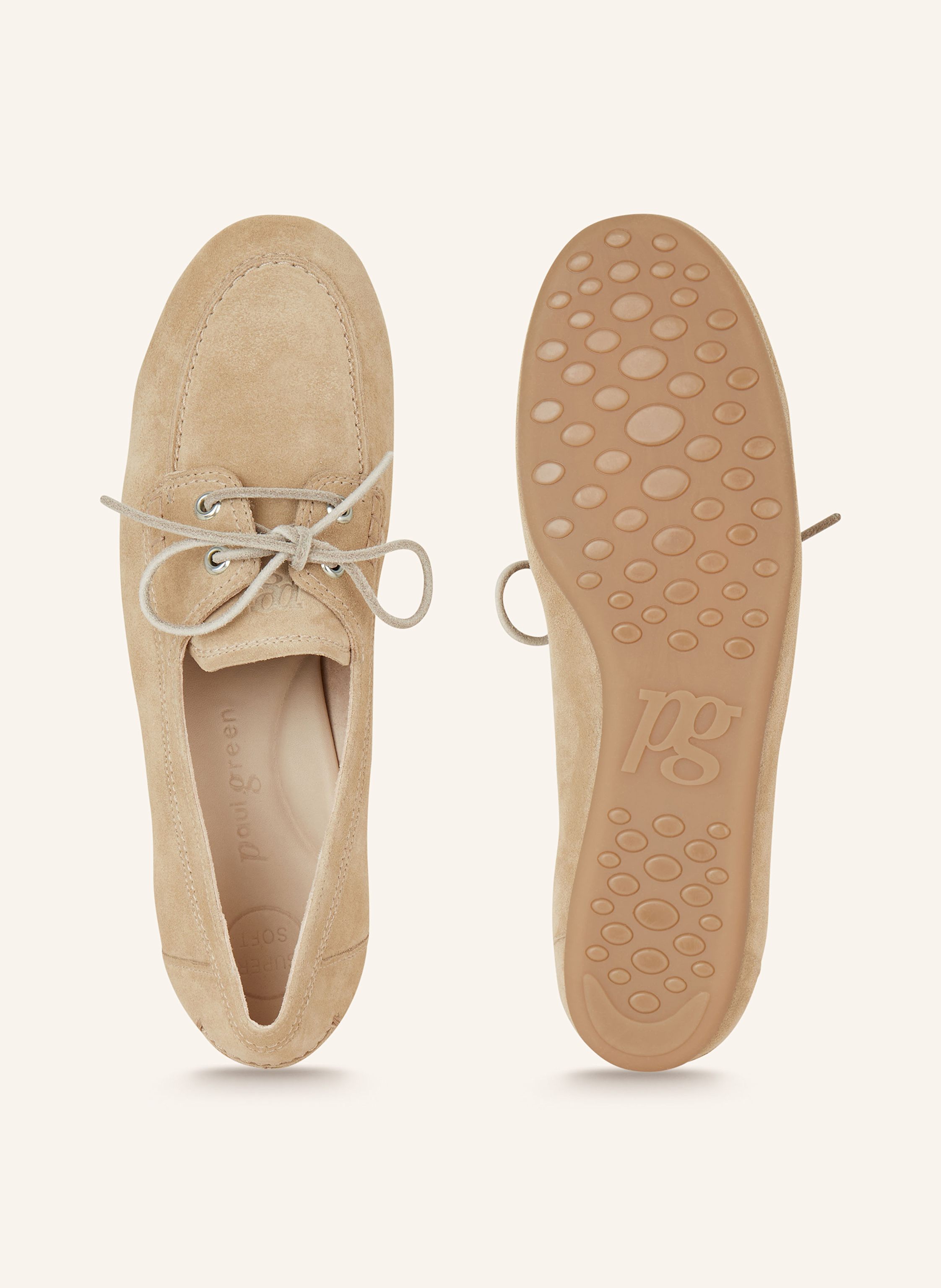 Thumbnail - Paul Green Bootsschuhe beige