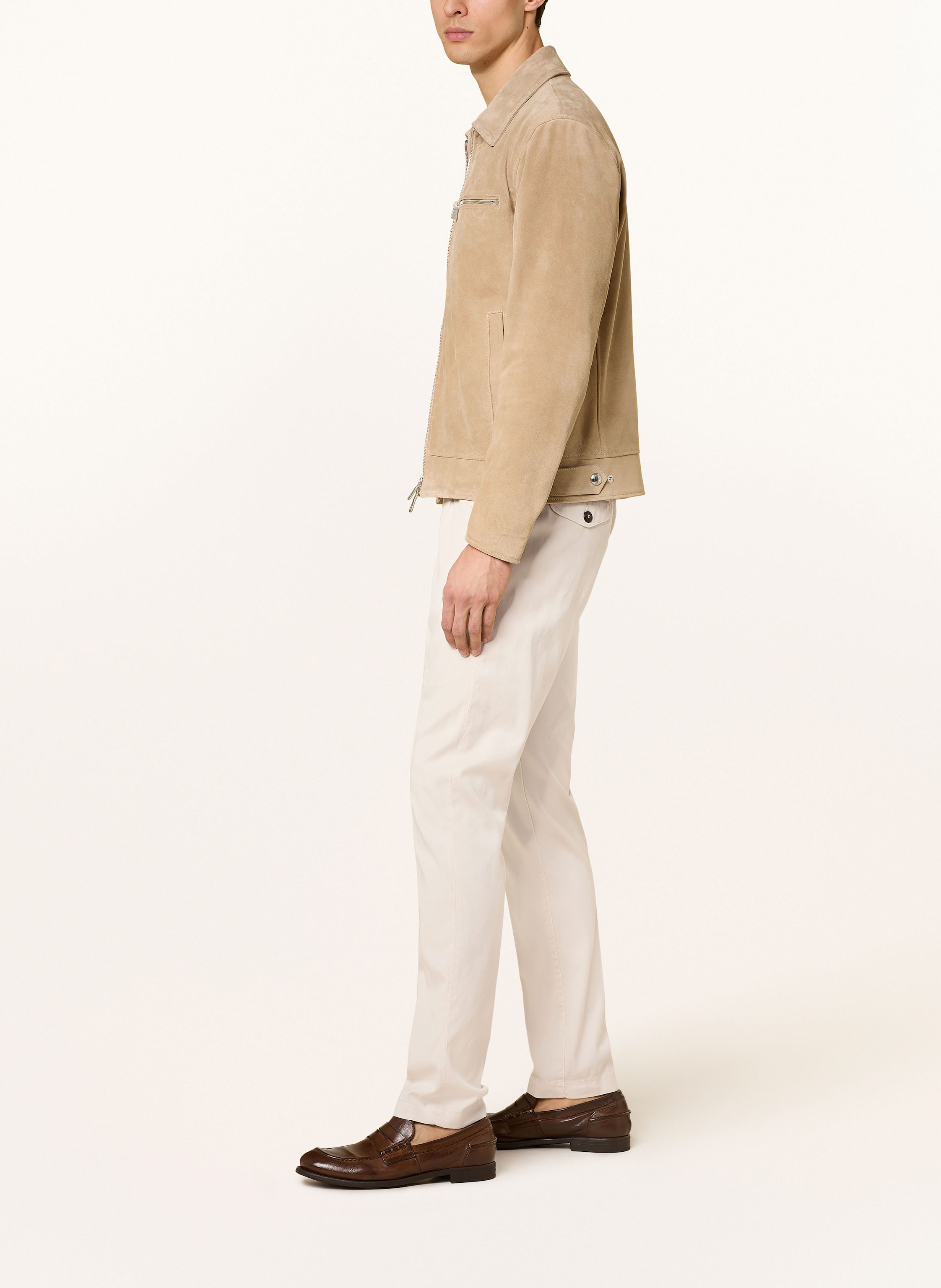 Thumbnail - Eleventy Hose Extra Slim Fit grau
