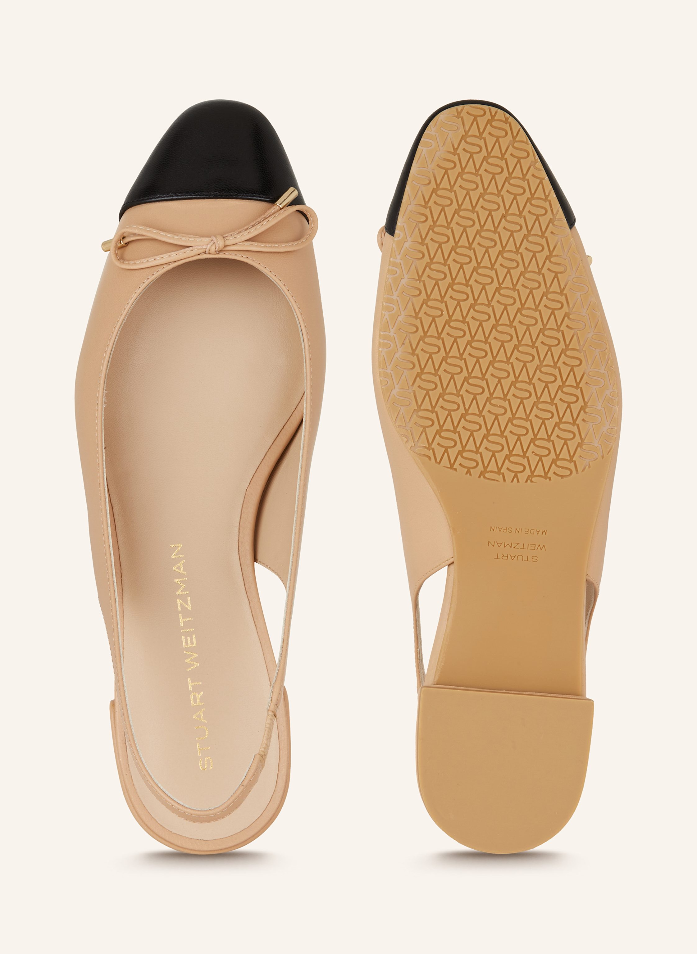 Thumbnail - Stuart Weitzman Slingballerinas beige