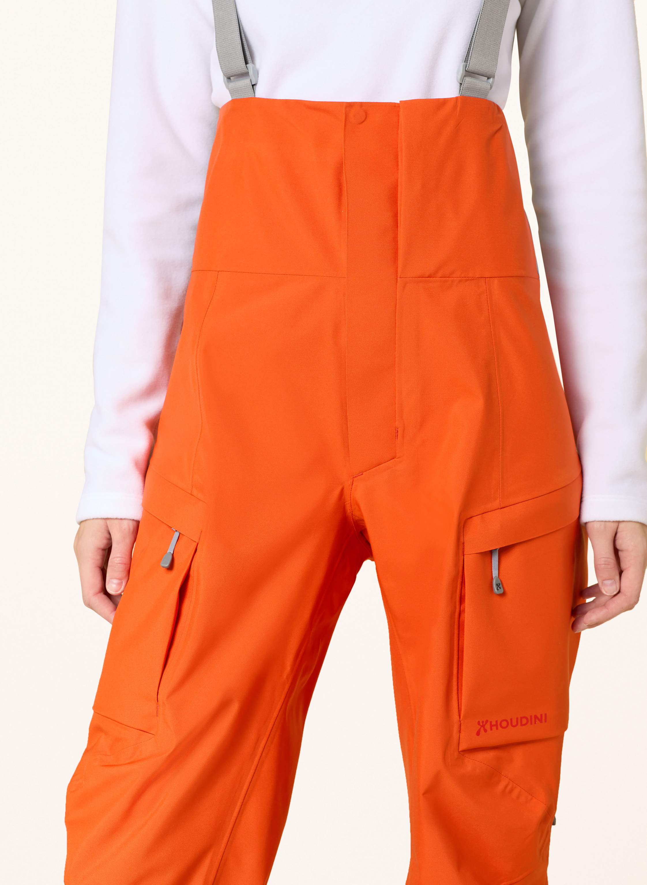 Thumbnail - Houdini Hardshell-Skihose Rollercoaster Bib rot