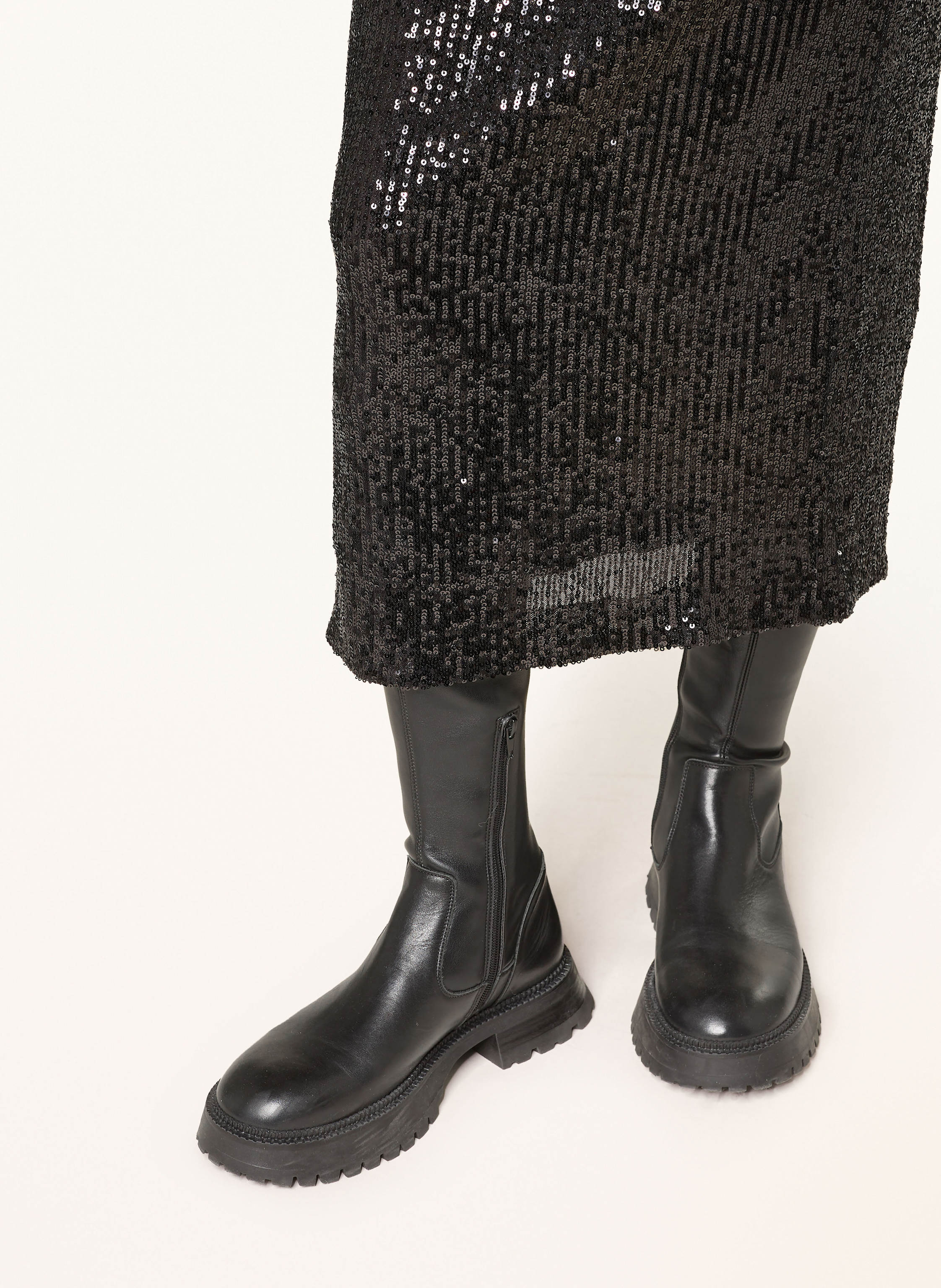 Thumbnail - Weekend Max Mara Rock Ottelia Mit Pailletten schwarz