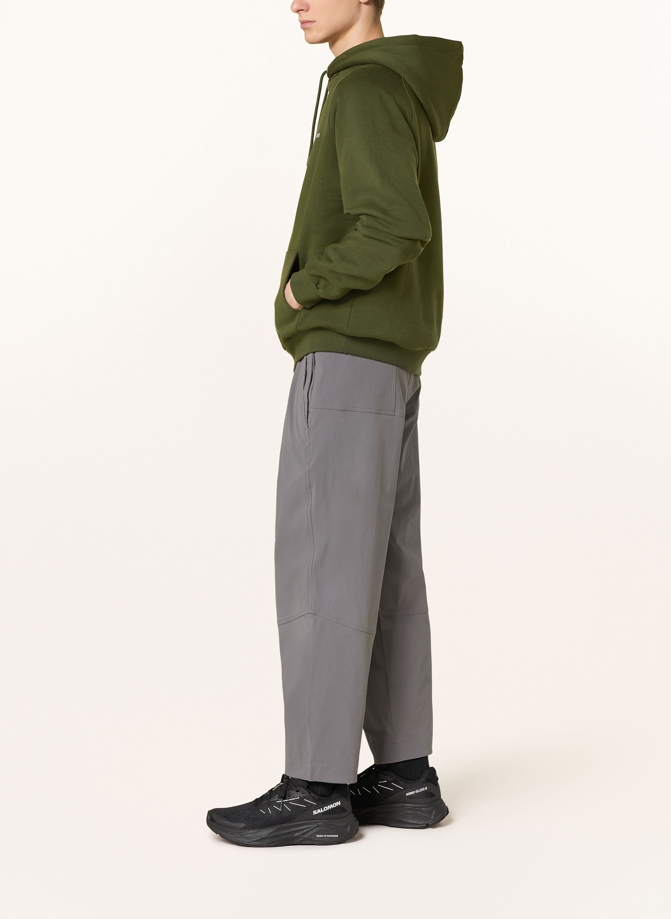 Thumbnail - Manors Hoodie Organic Logo gruen