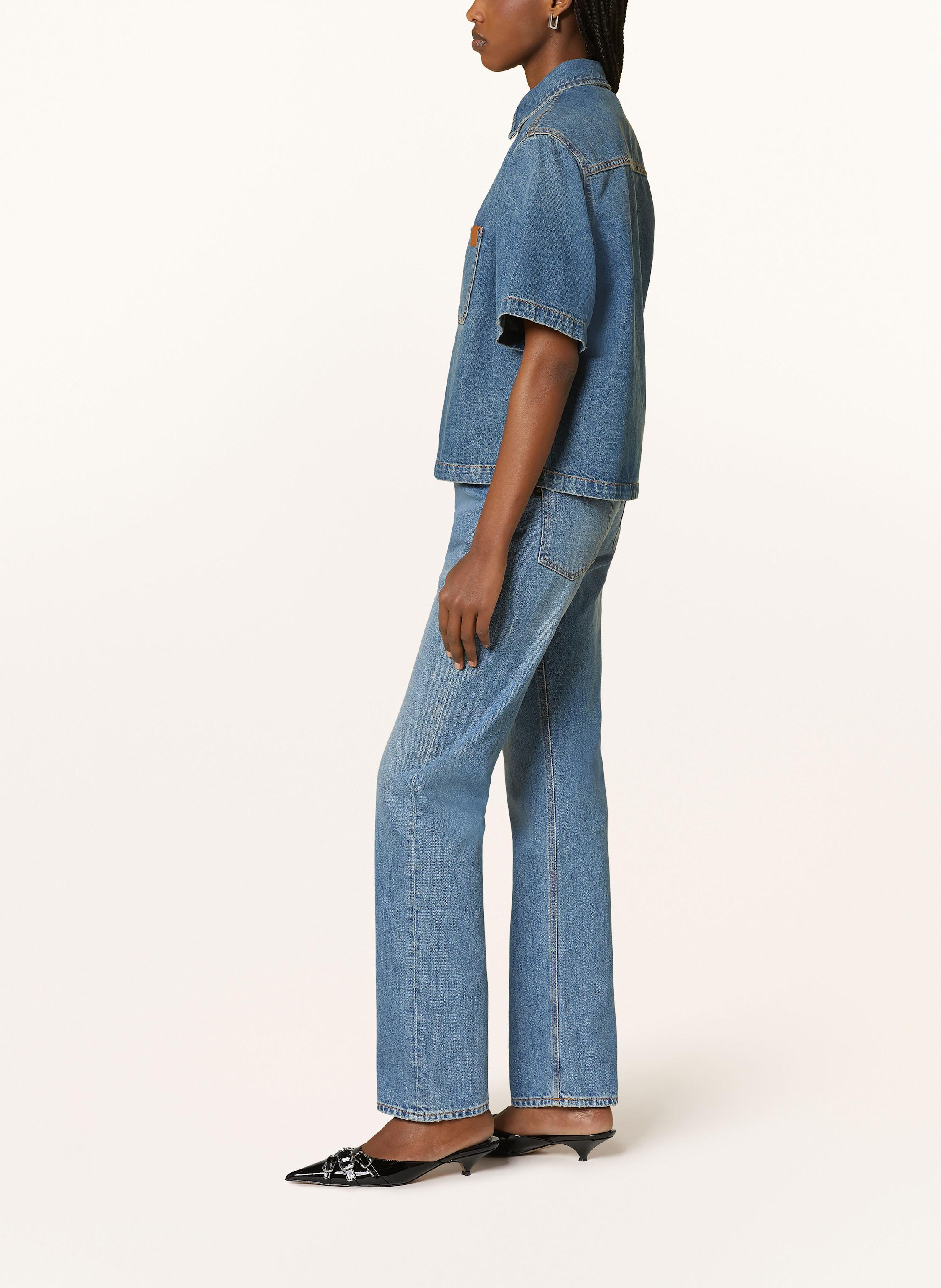 Thumbnail - Haikure Straight Jeans Cleo blau