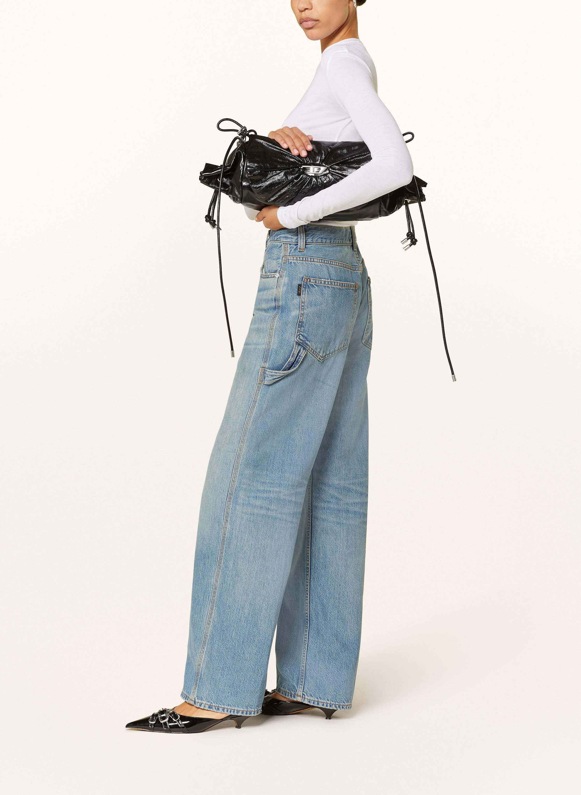 Thumbnail - Haikure Straight Jeans Winona blau