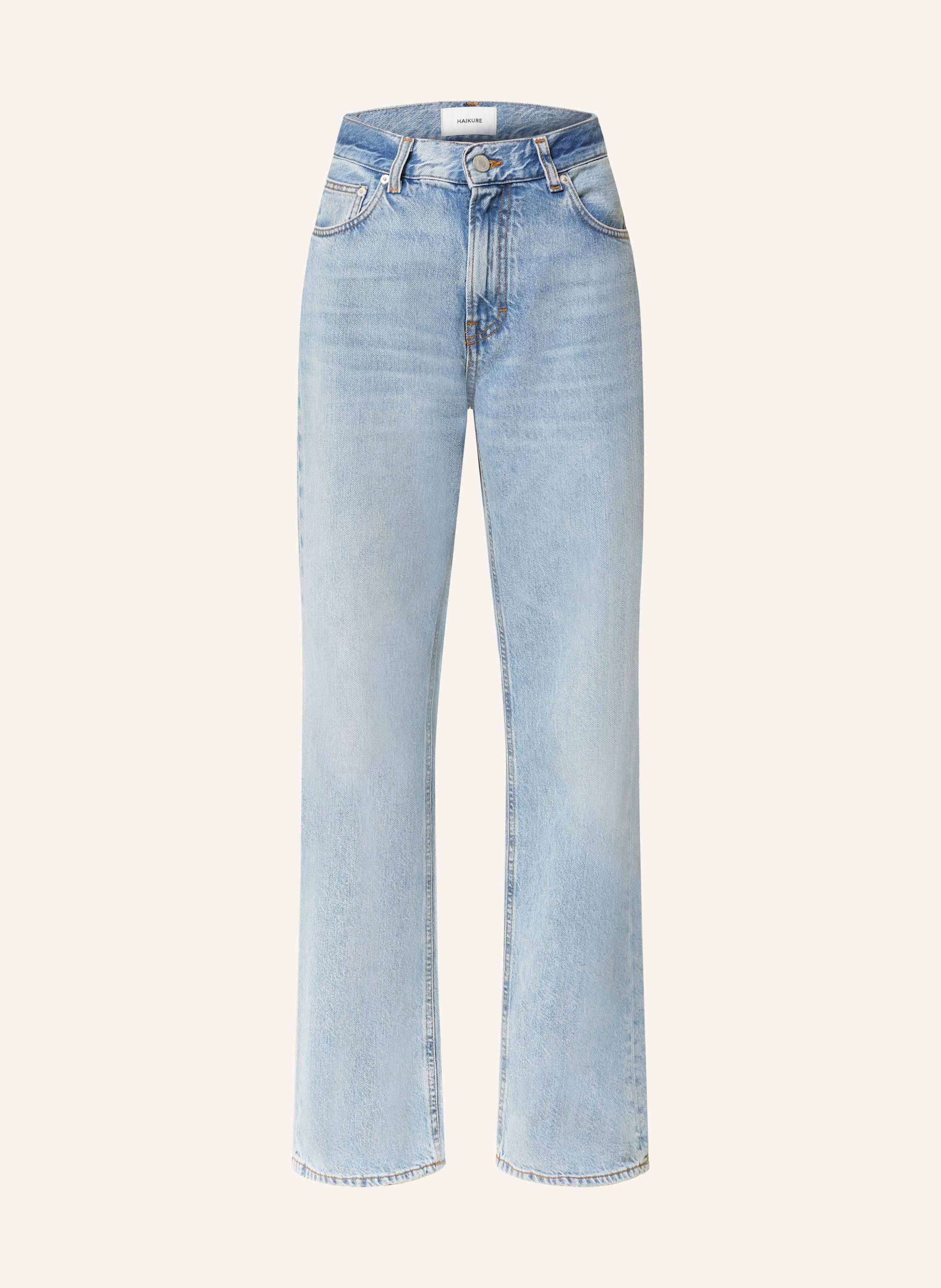 HAIKURE Straight jeans KOREA in l0877 blue aqua