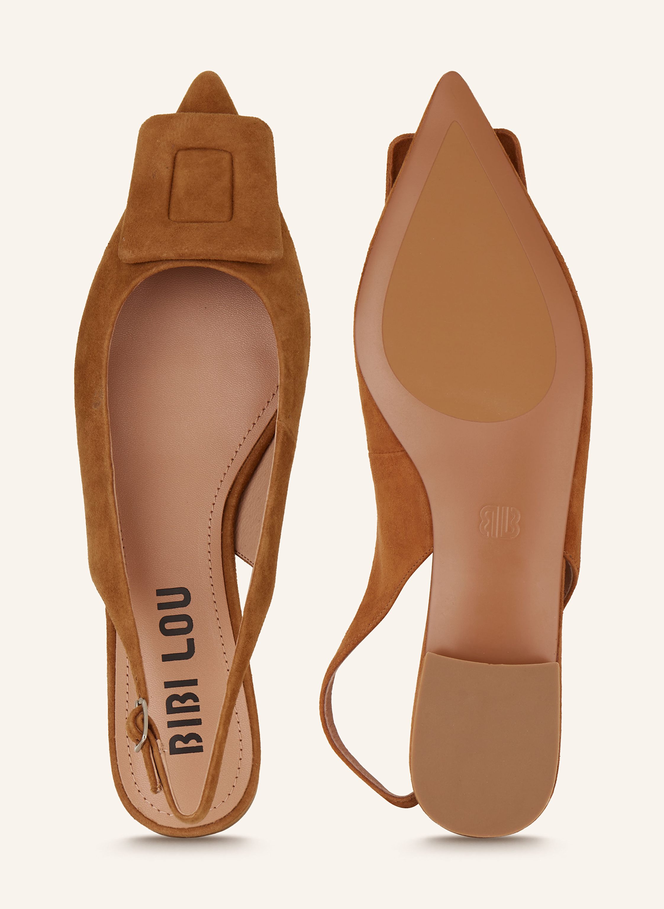Thumbnail - Bibi Lou Slingballerinas braun