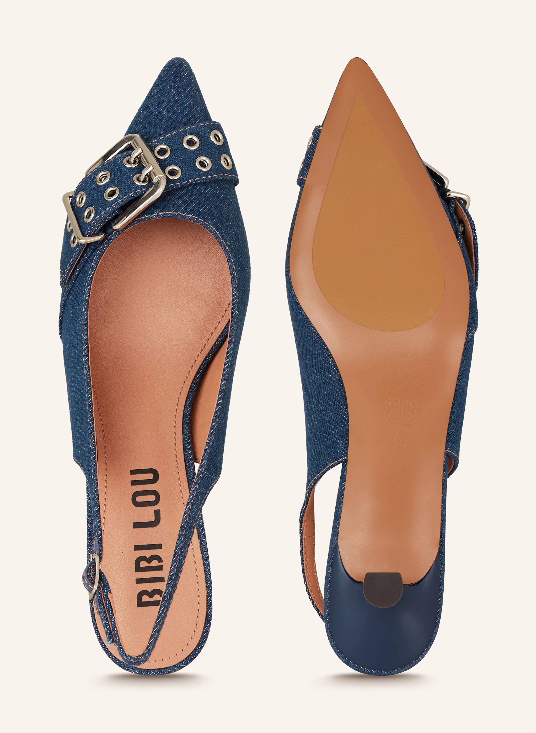 Thumbnail - Bibi Lou Slingpumps Salones blau