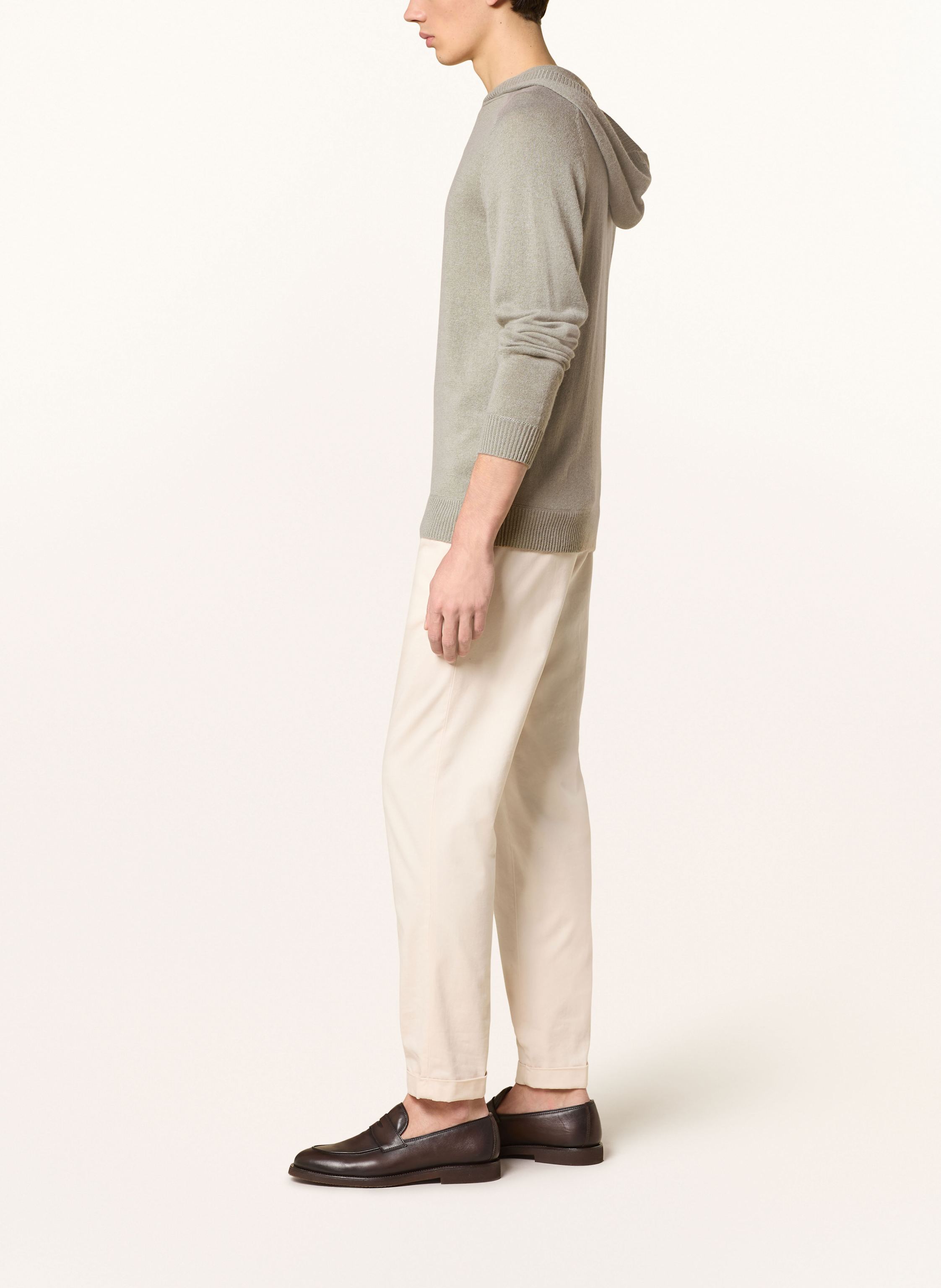 Thumbnail - Ftc Cashmere Strick-Hoodie Mit Cashmere gruen