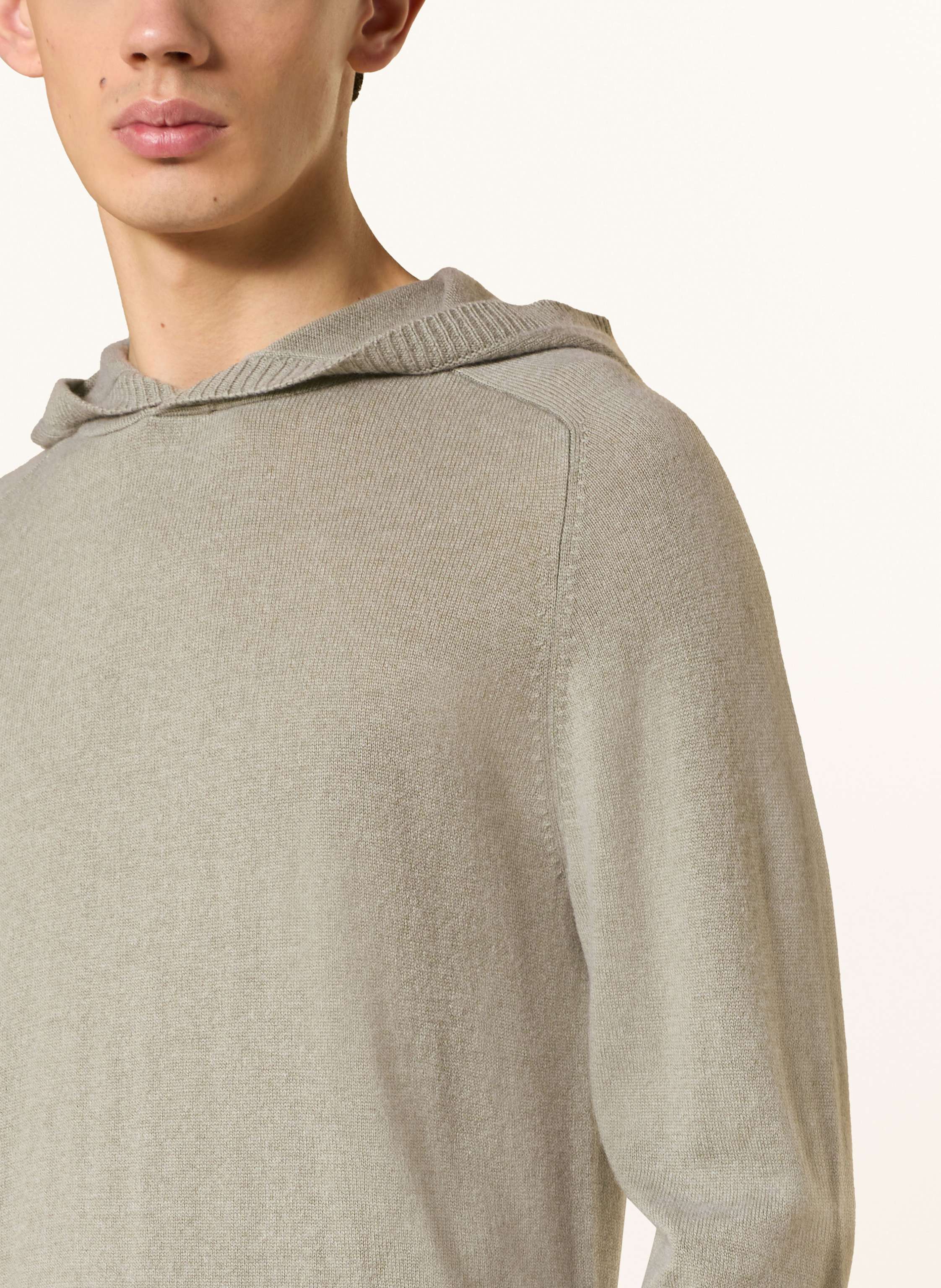 Thumbnail - Ftc Cashmere Strick-Hoodie Mit Cashmere gruen