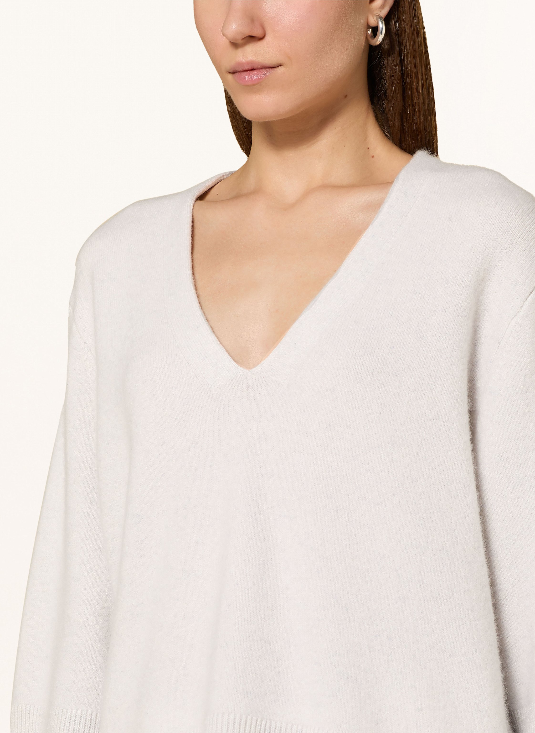 Thumbnail - Ftc Cashmere Strickshirt Aus Cashmere grau