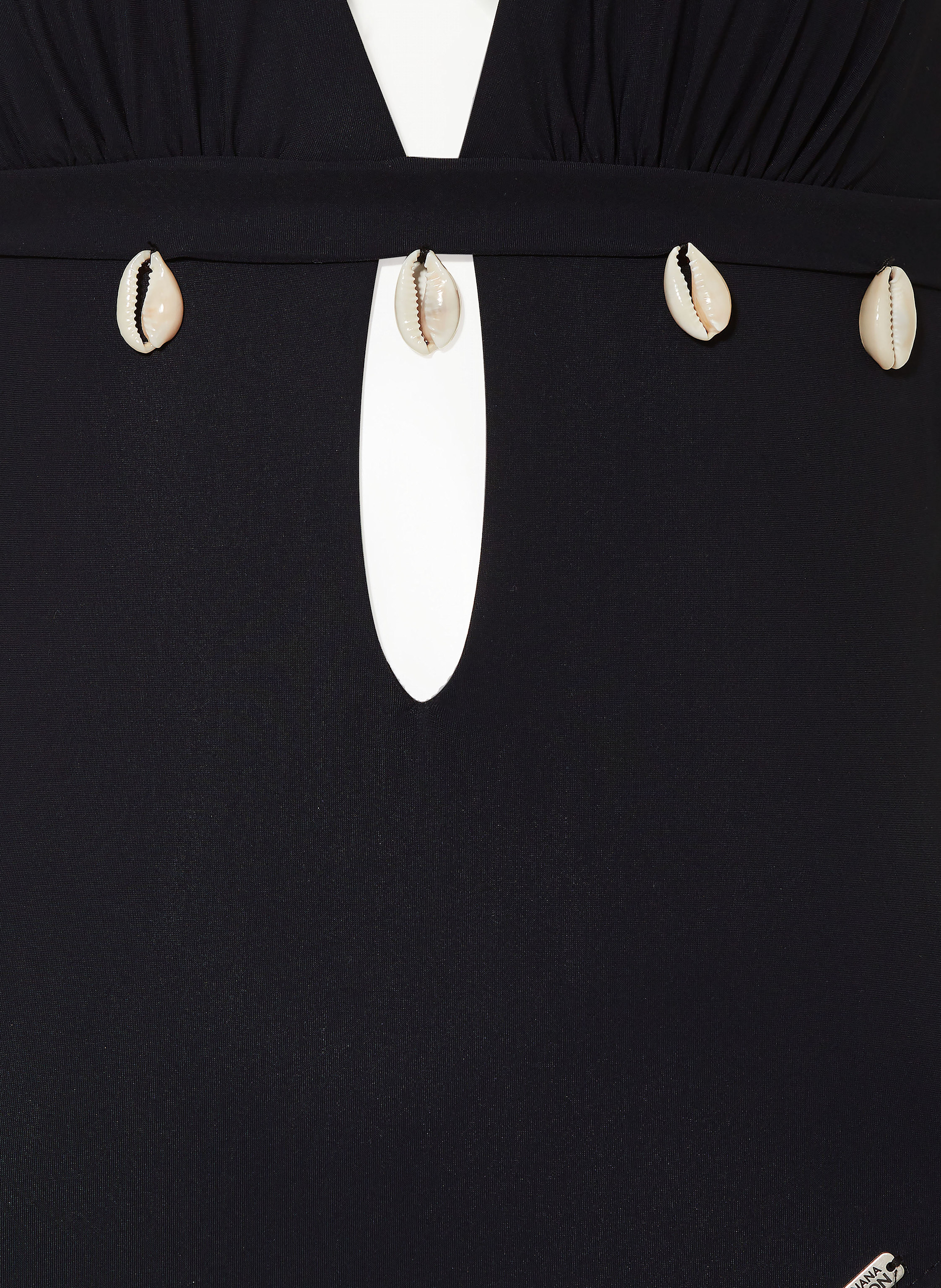 Thumbnail - Banana Moon Neckholder-Badeanzug Shellina Black schwarz