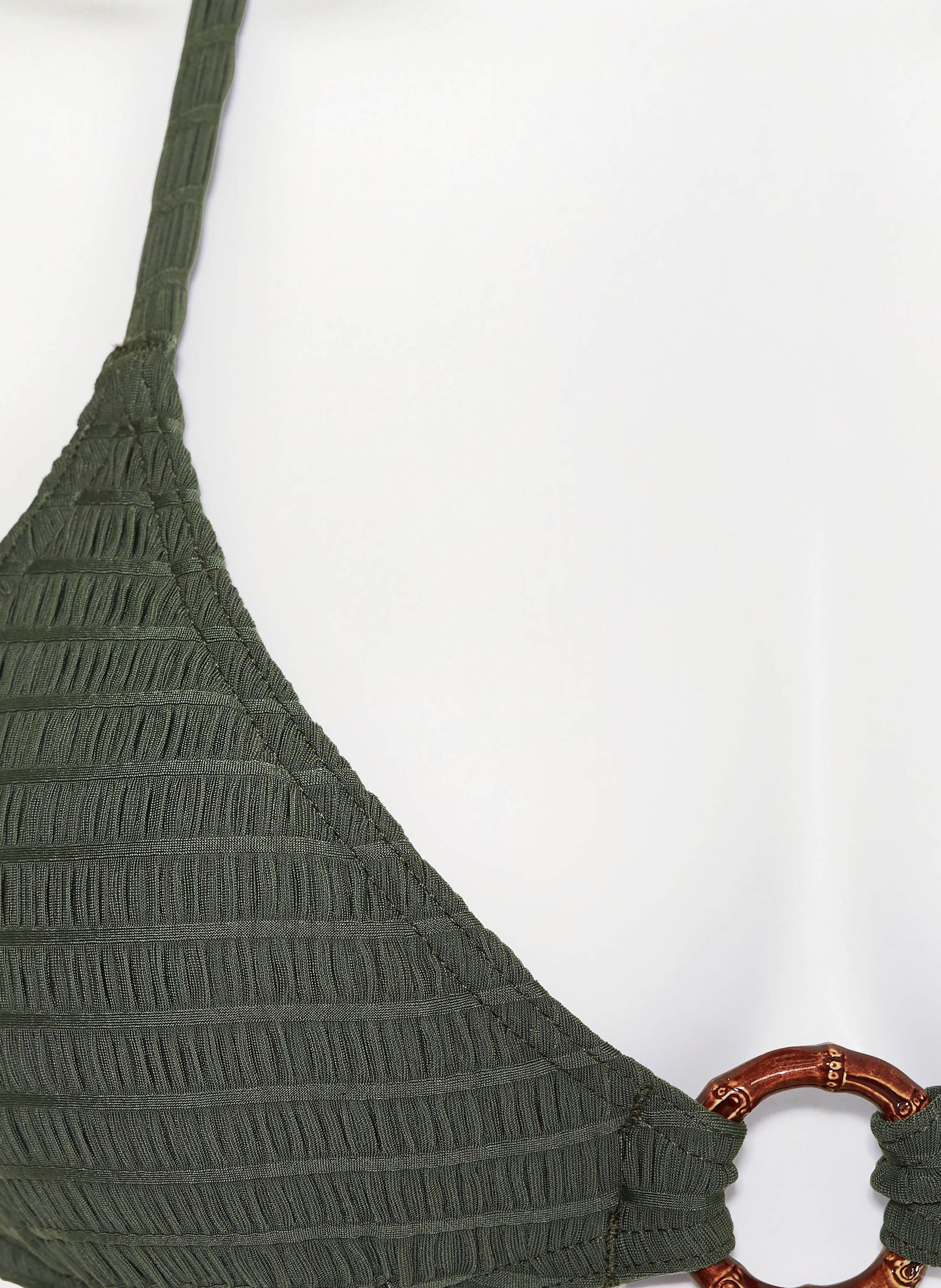 Thumbnail - Banana Moon Triangel-Bikini-Top Groove Dinew gruen