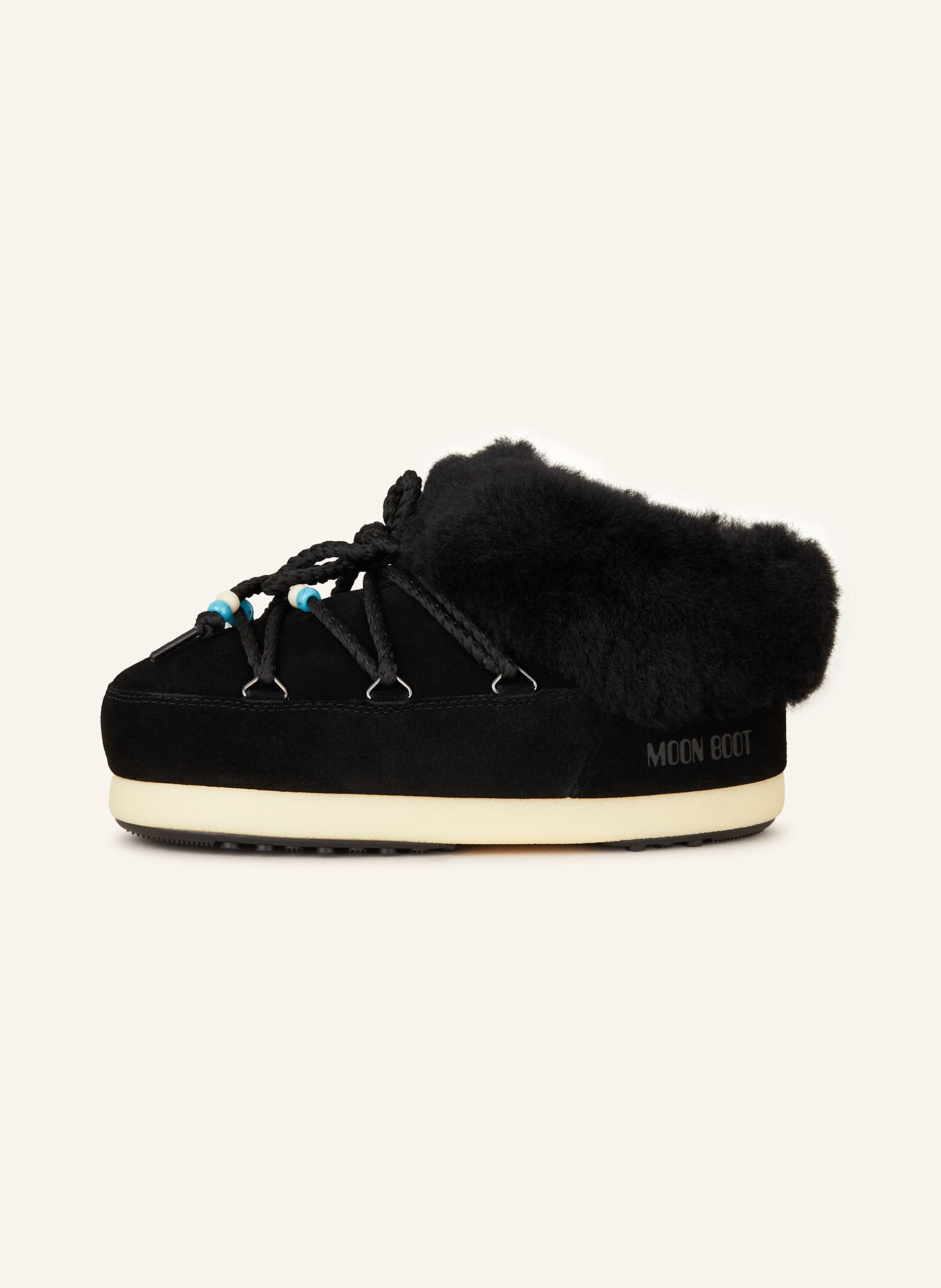Thumbnail - Moon Boot Moon Boots Evx Suede Beads schwarz