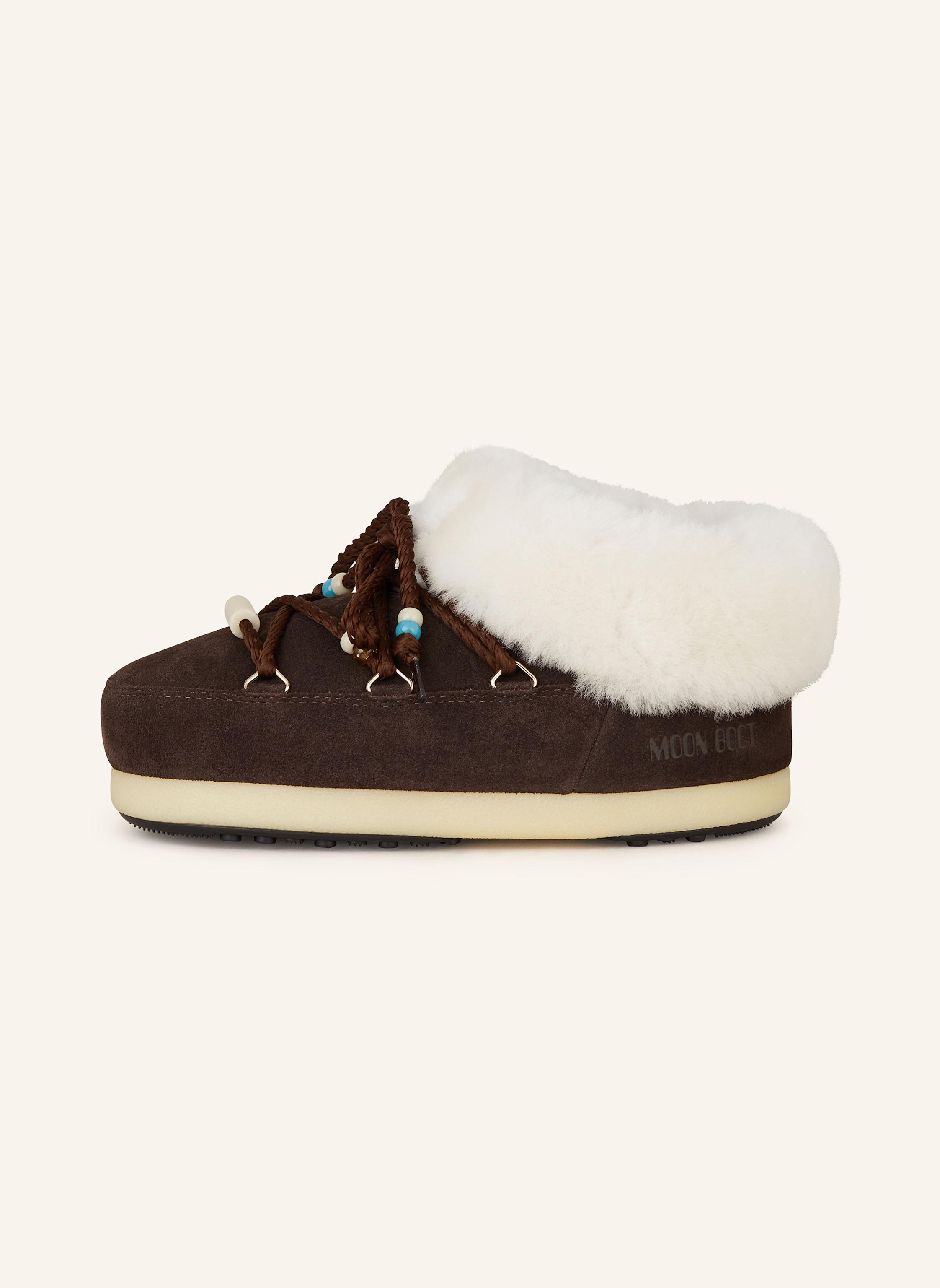 Thumbnail - Moon Boot Moon Boots Evx Suede Beads braun