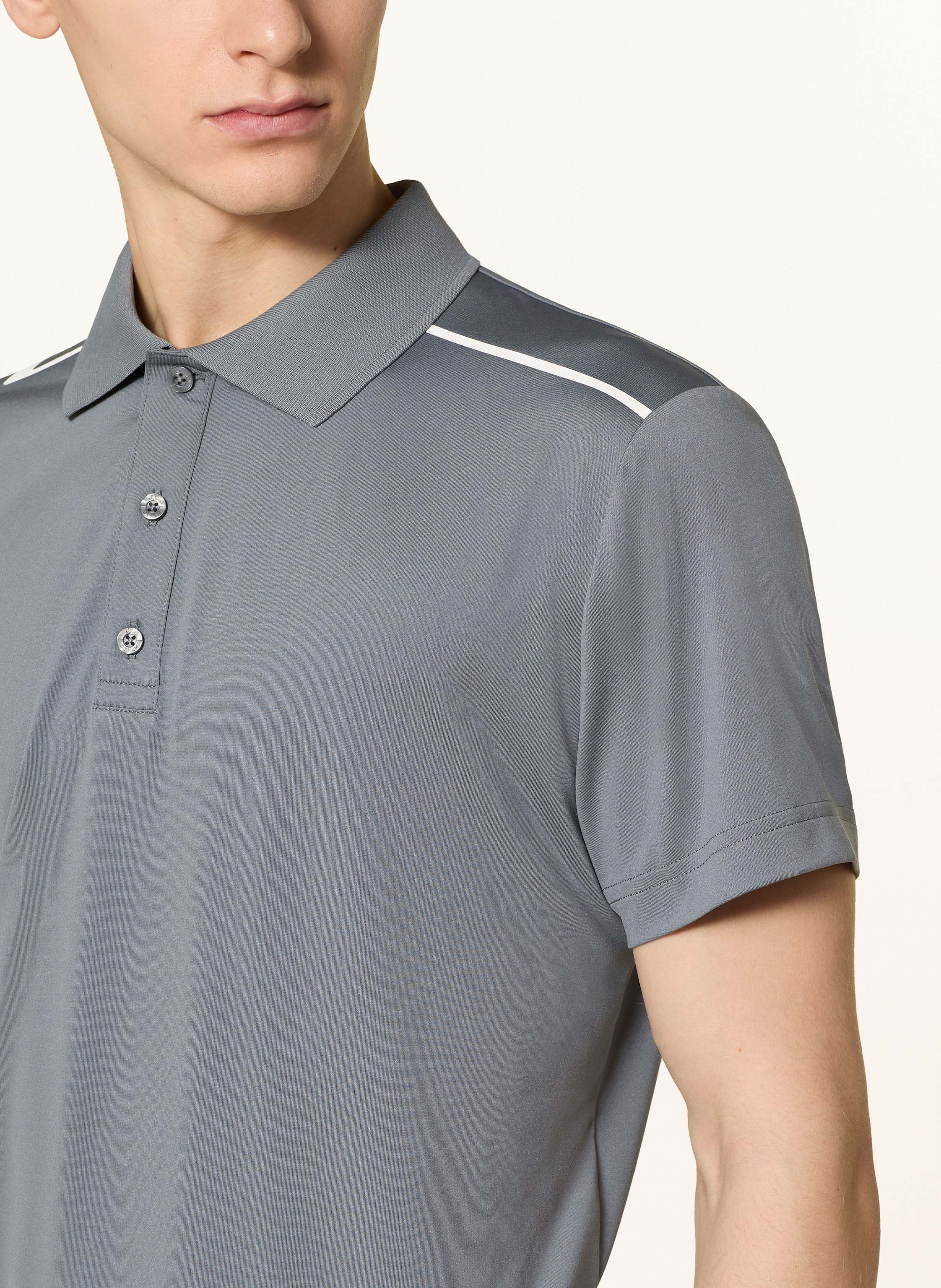 Thumbnail - J.Lindeberg Funktions-Poloshirt grau