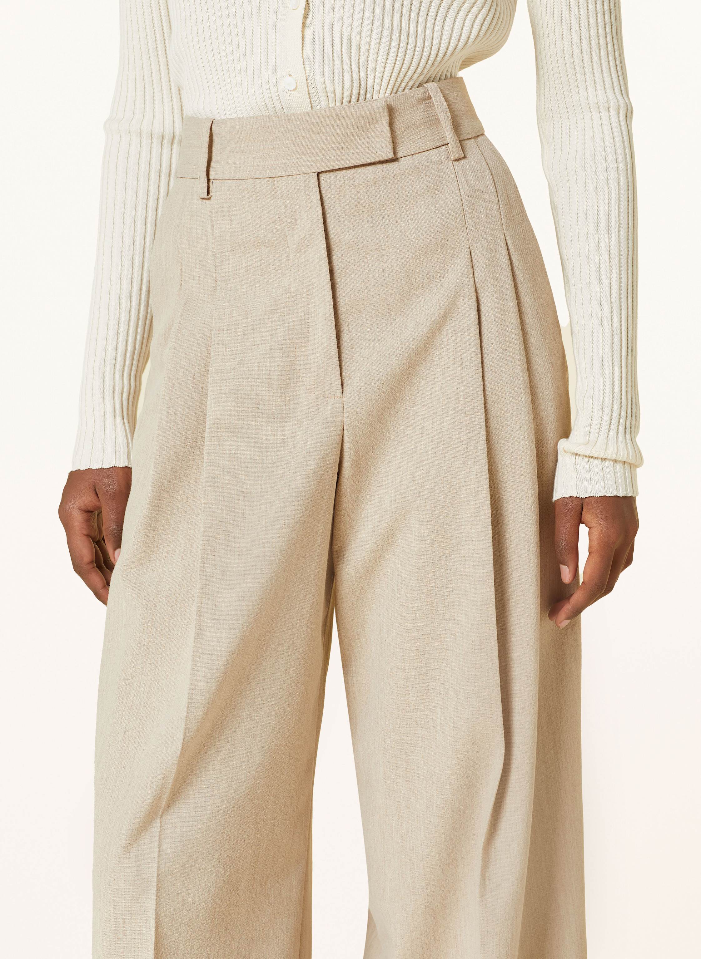 Thumbnail - By Malene Birger Marlenehose Cymbaria beige