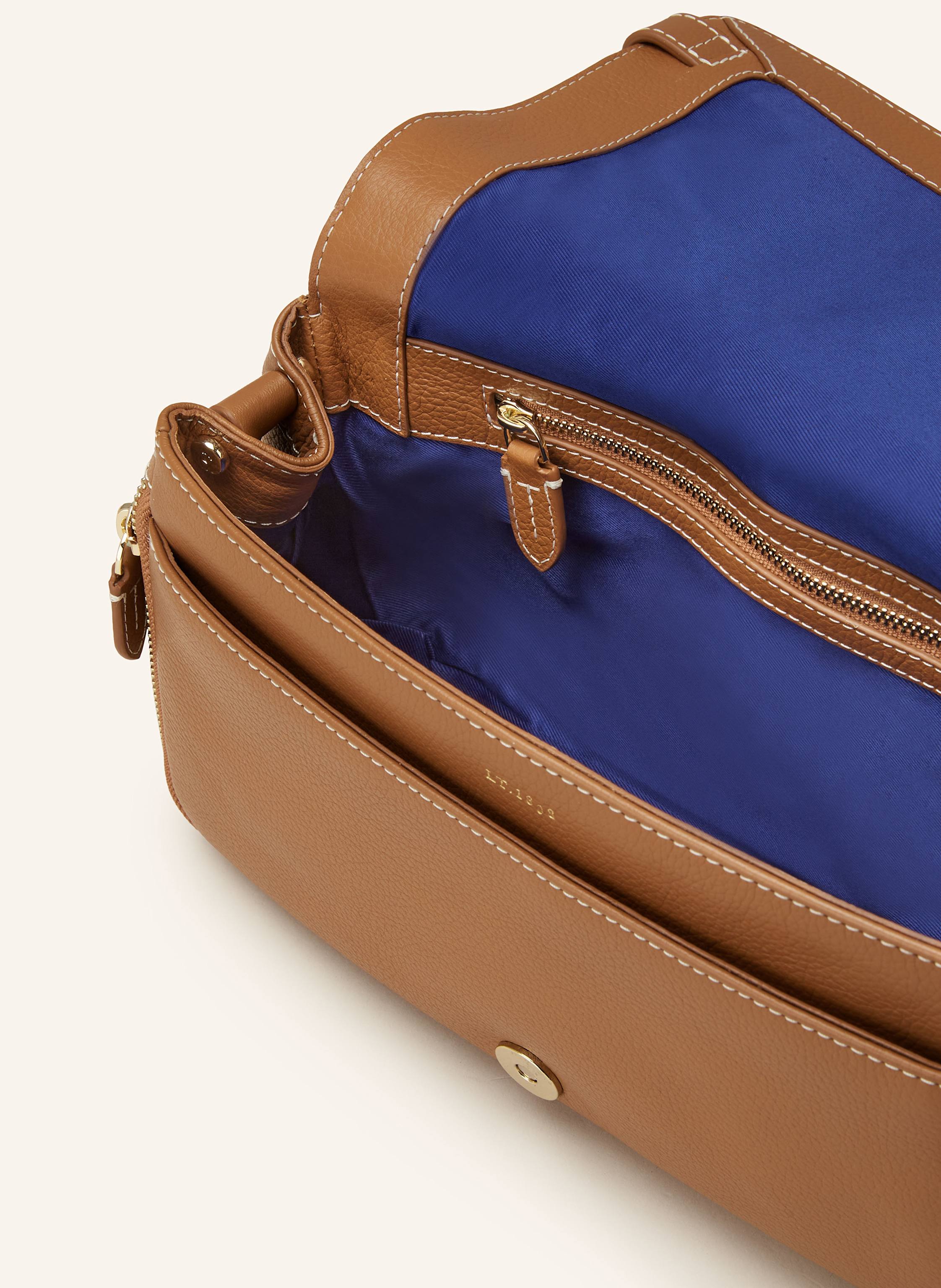 Thumbnail - Le Tanneur Schultertasche Simone braun
