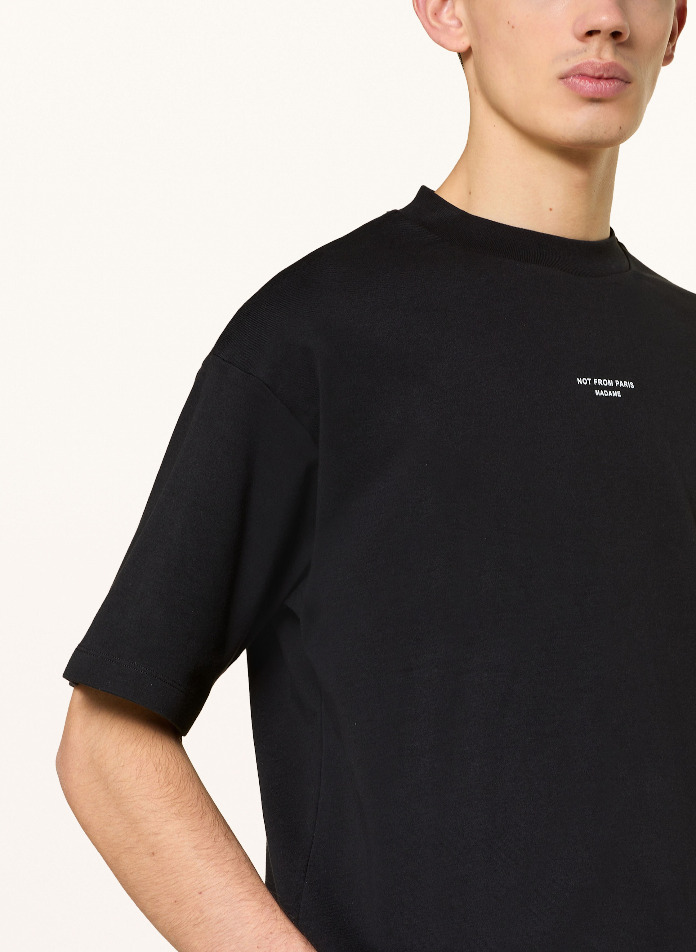 Thumbnail - Drôle De Monsieur T-Shirt schwarz