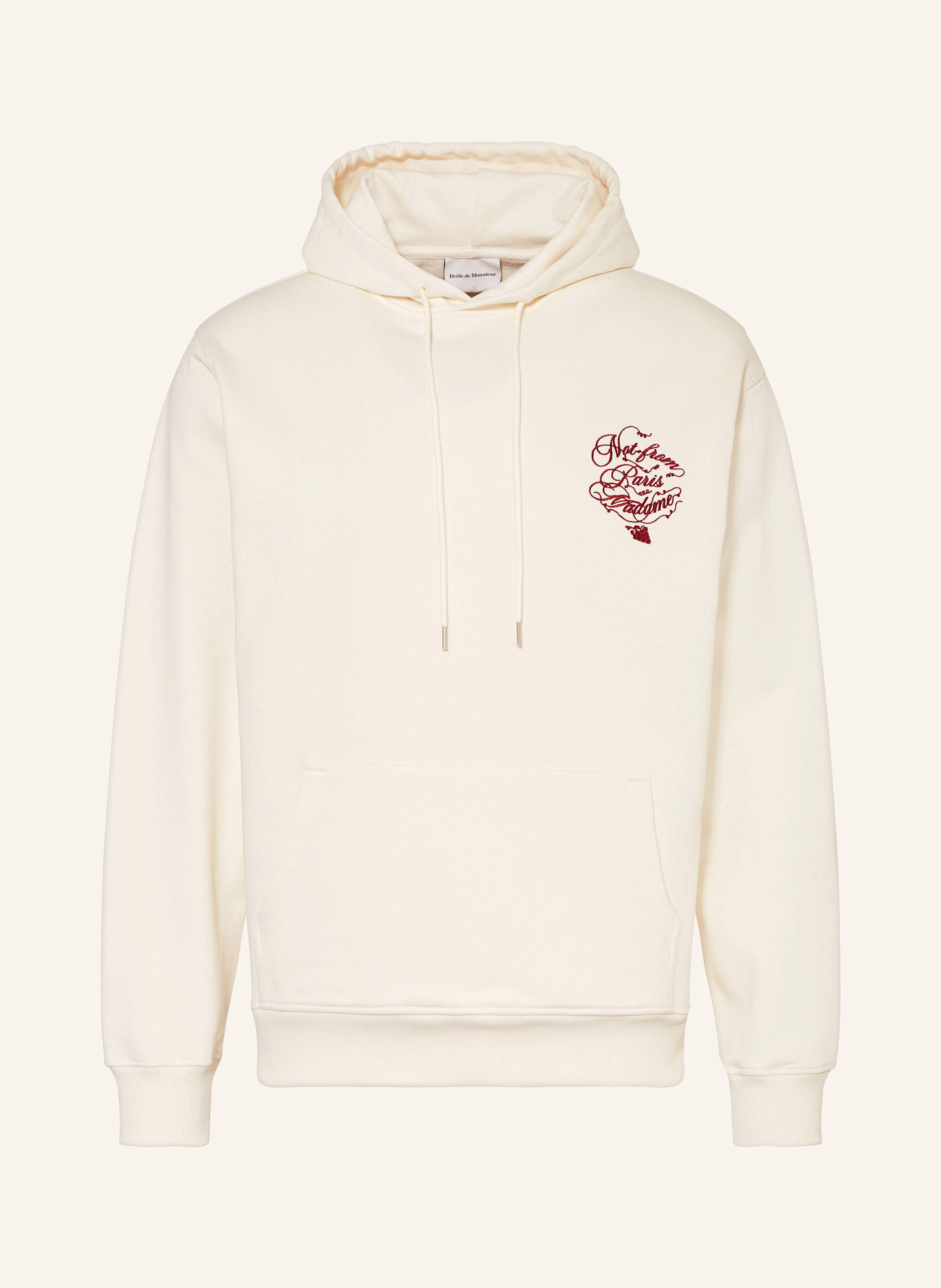 パーカー・フーディ Drole de Monsieur DDM Printed Hoodie HO110-CO001-LGR E-HO168-CO127-NY-01_3780356b-
