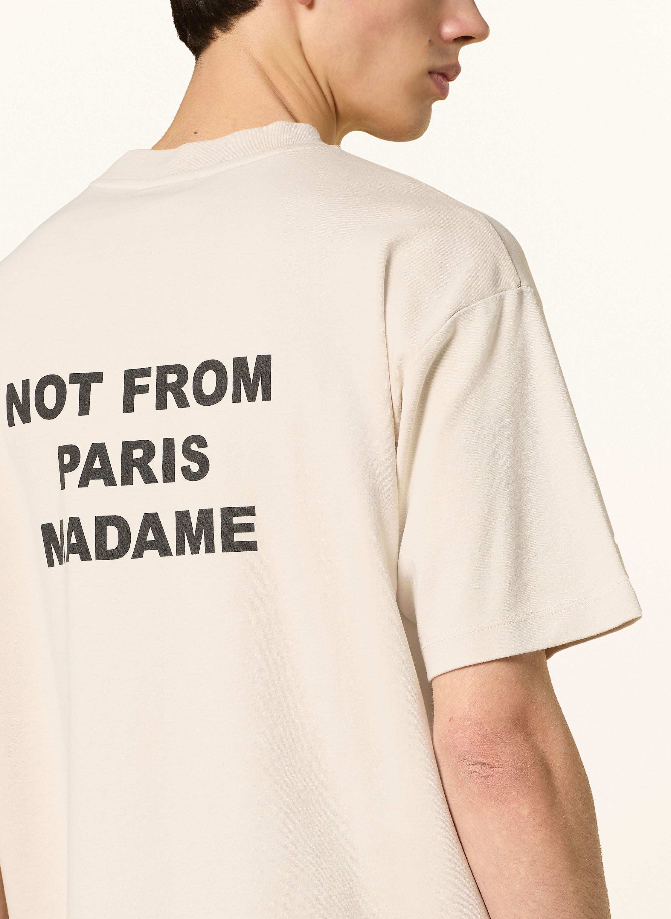 Thumbnail - Drôle De Monsieur T-Shirt beige