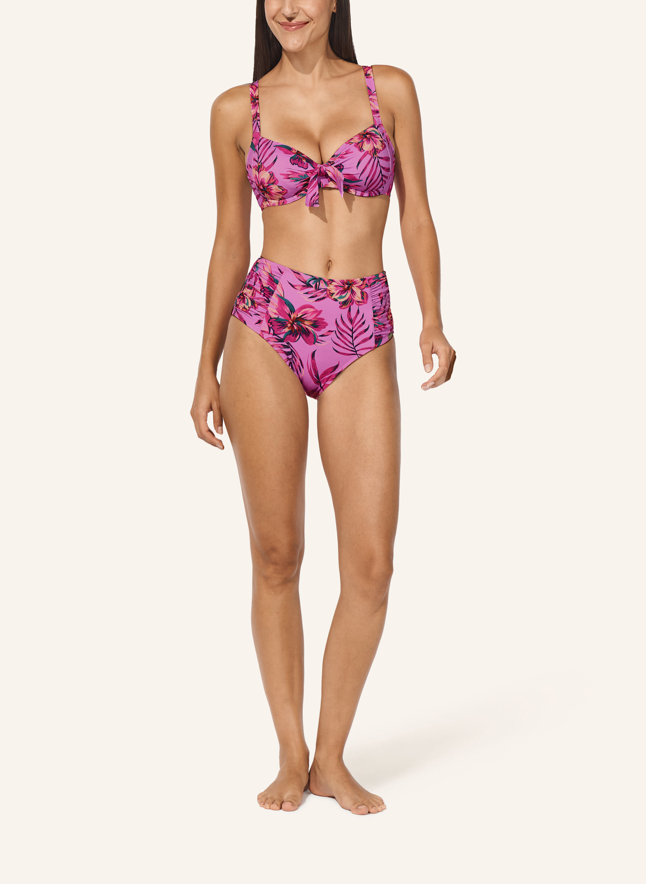 Thumbnail - Lidea Bügel-Bikini-Top Tropic Radiance pink