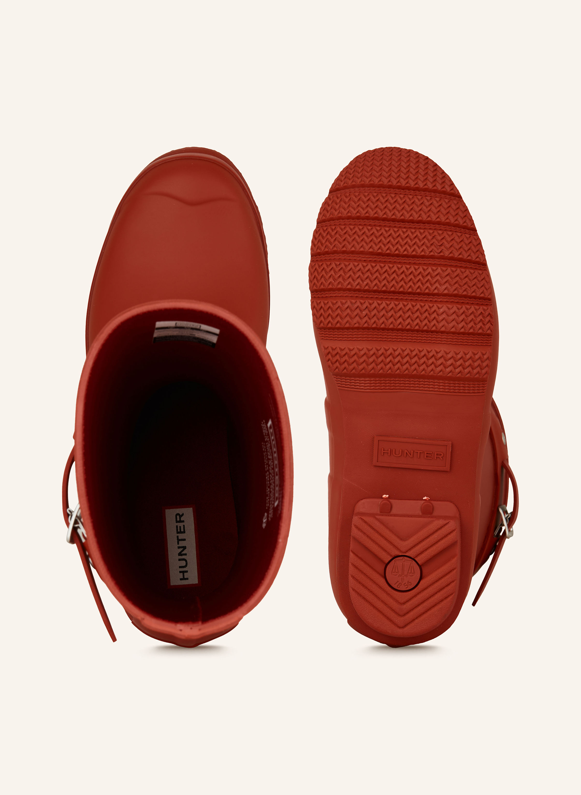 Thumbnail - Hunter Gummistiefel Originals Short rot