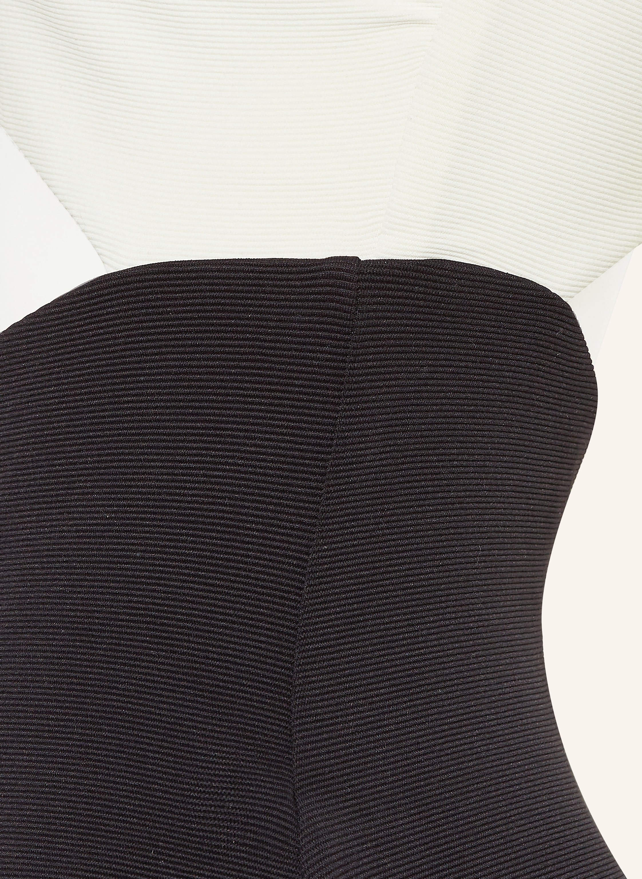 Thumbnail - Jets Australia One-Shoulder-Badeanzug Versa Rib schwarz