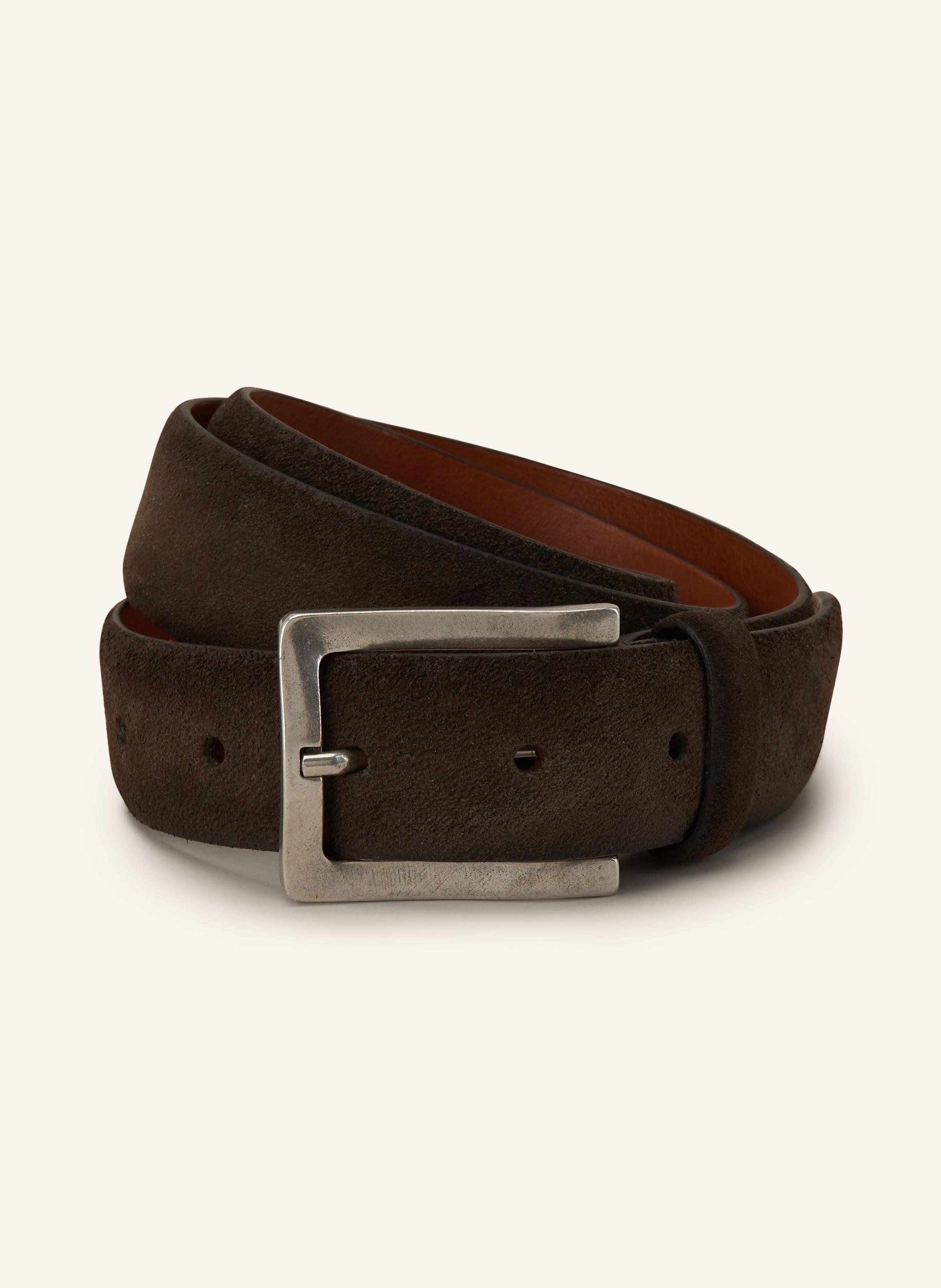 Post & Co Post & Co Ledergürtel Douglas gruen in KHAKI