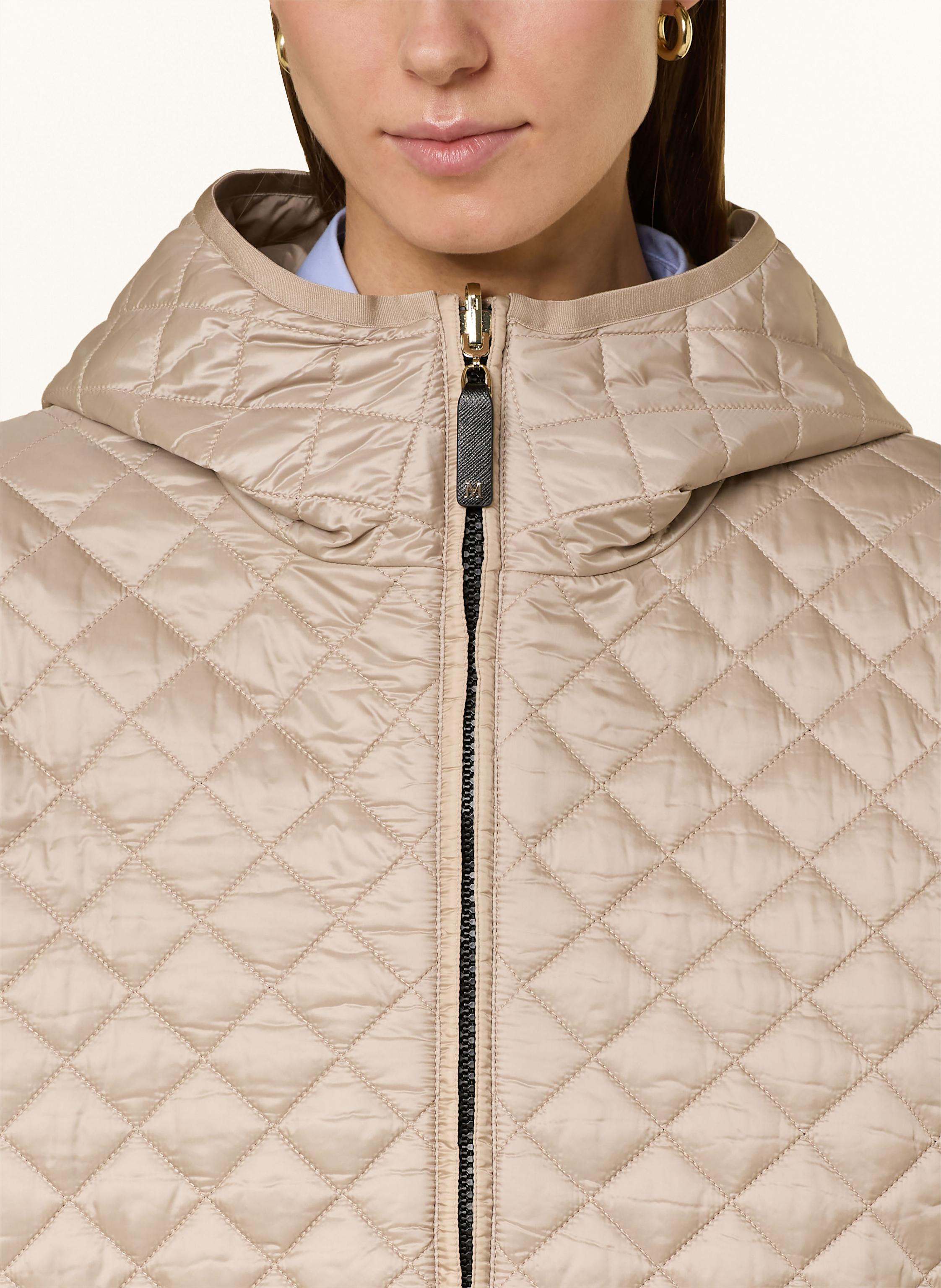 Thumbnail - Max Mara The Cube Steppjacke Leo Zum Wenden beige