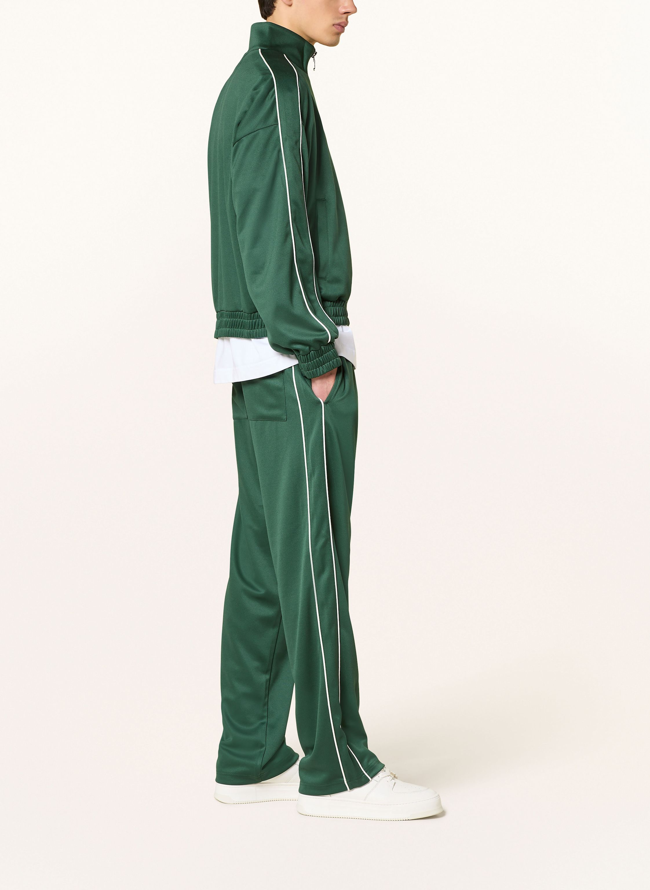 Thumbnail - Cole Buxton Track Pants Pipe Mit Galonstreifen gruen