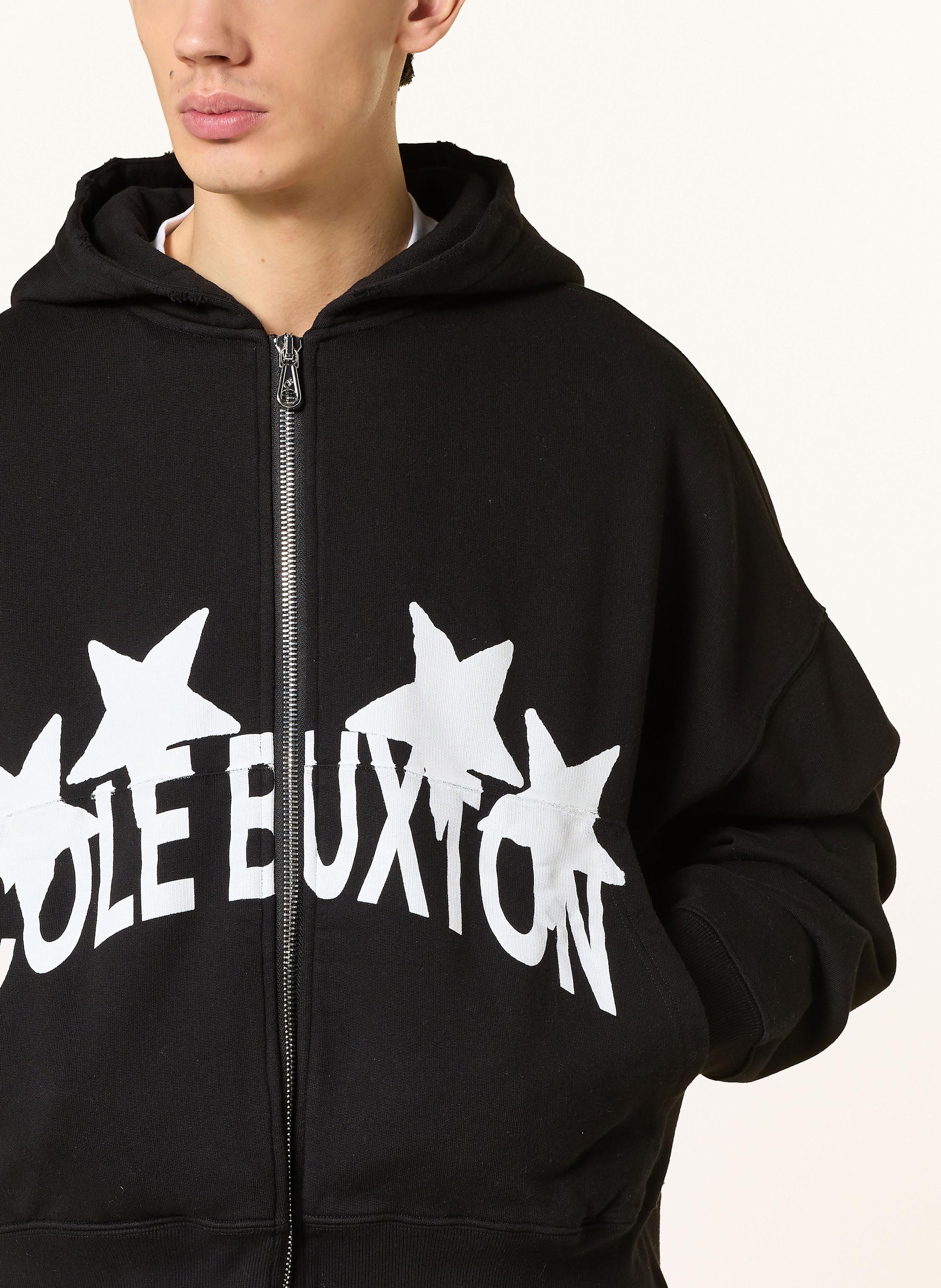Thumbnail - Cole Buxton Sweatjacke 4 Star Zipped schwarz