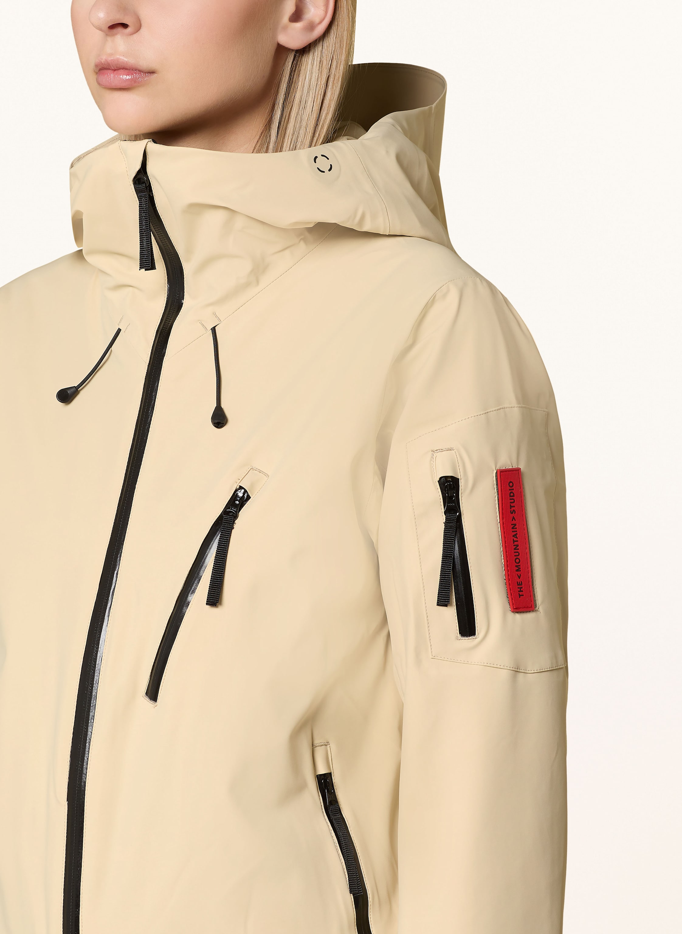 Thumbnail - The Mountain Studio Skijacke S-5 W beige