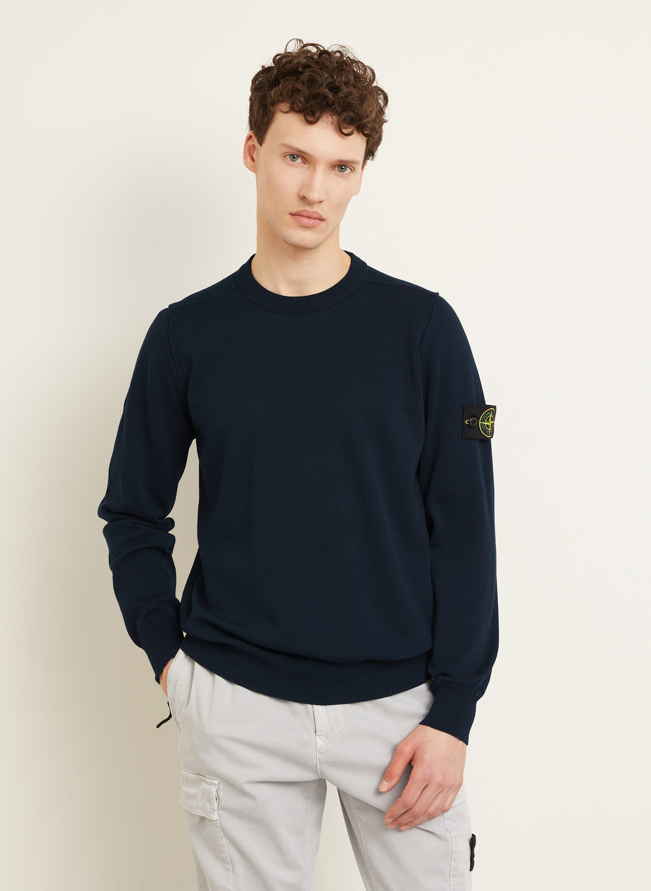 Thumbnail - Stone Island Pullover blau