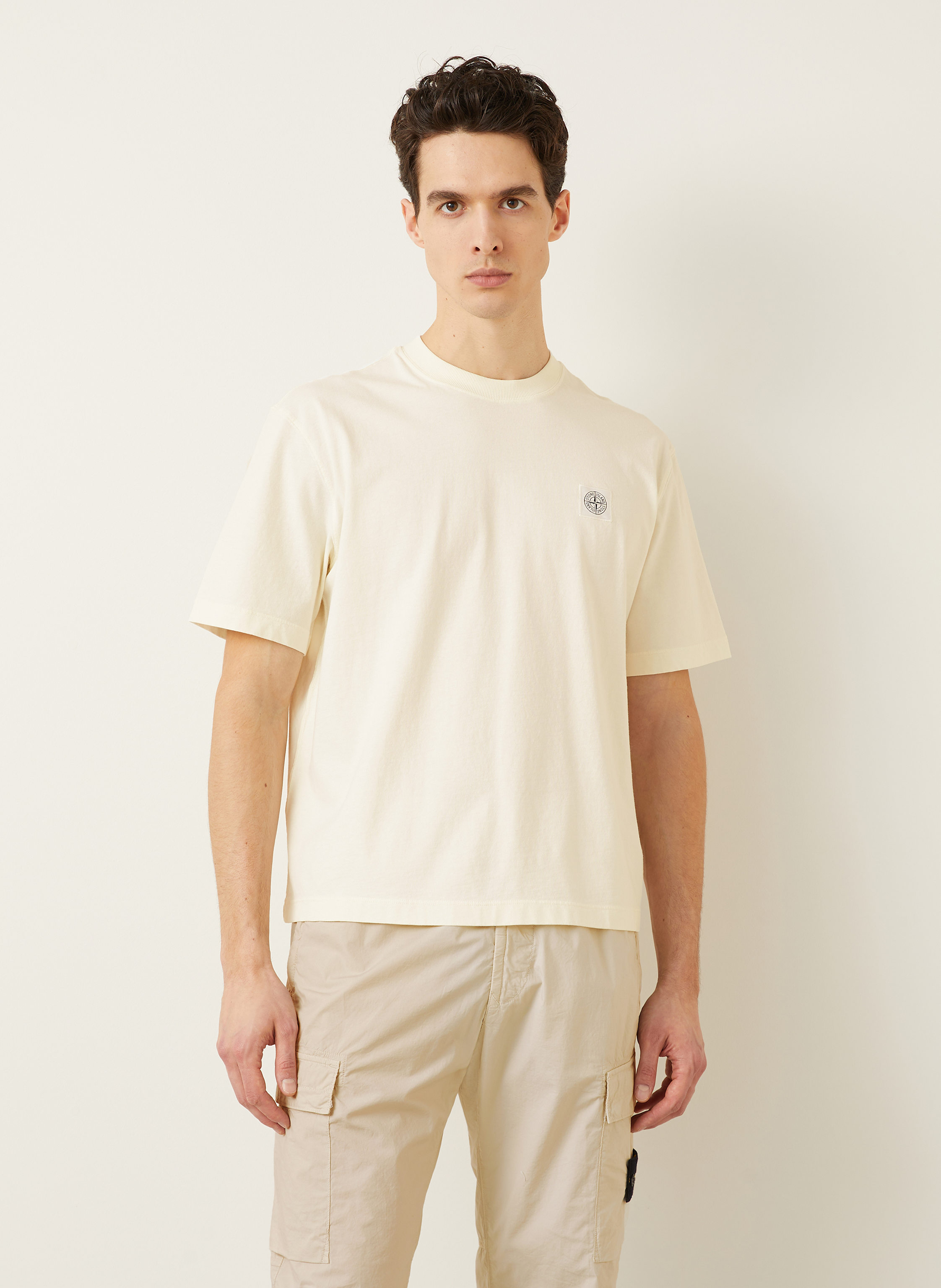 Thumbnail - Stone Island T-Shirt weiss