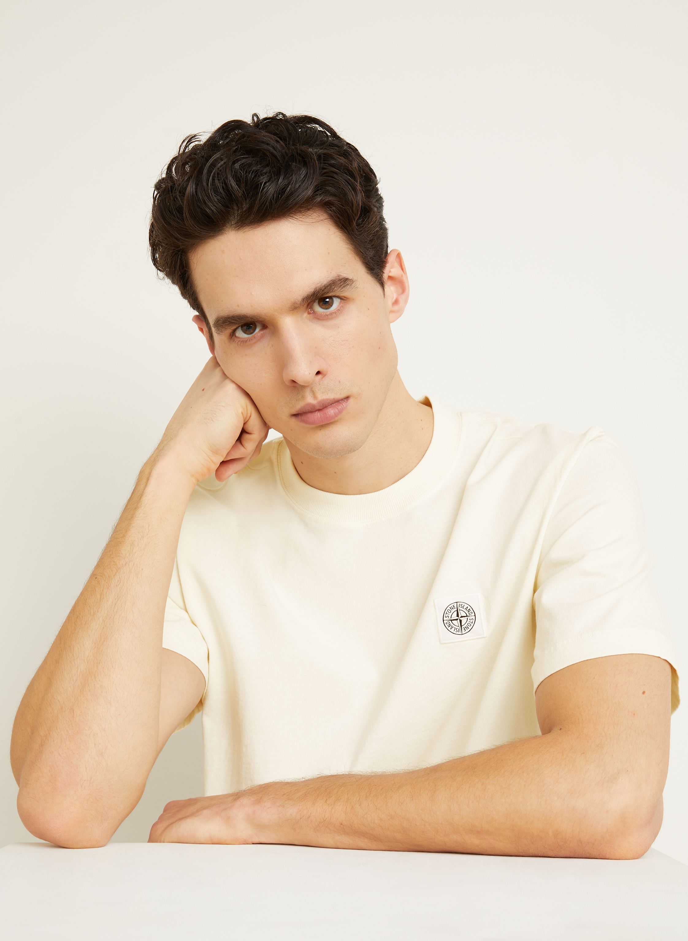 Thumbnail - Stone Island T-Shirt weiss