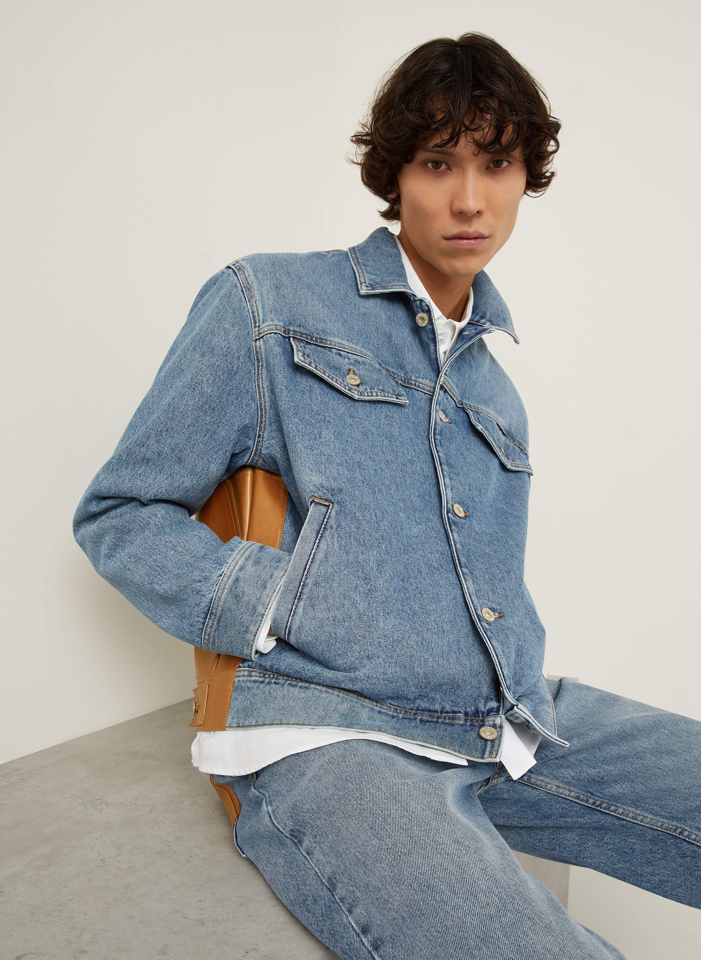 Thumbnail - Loewe Jeansjacke blau