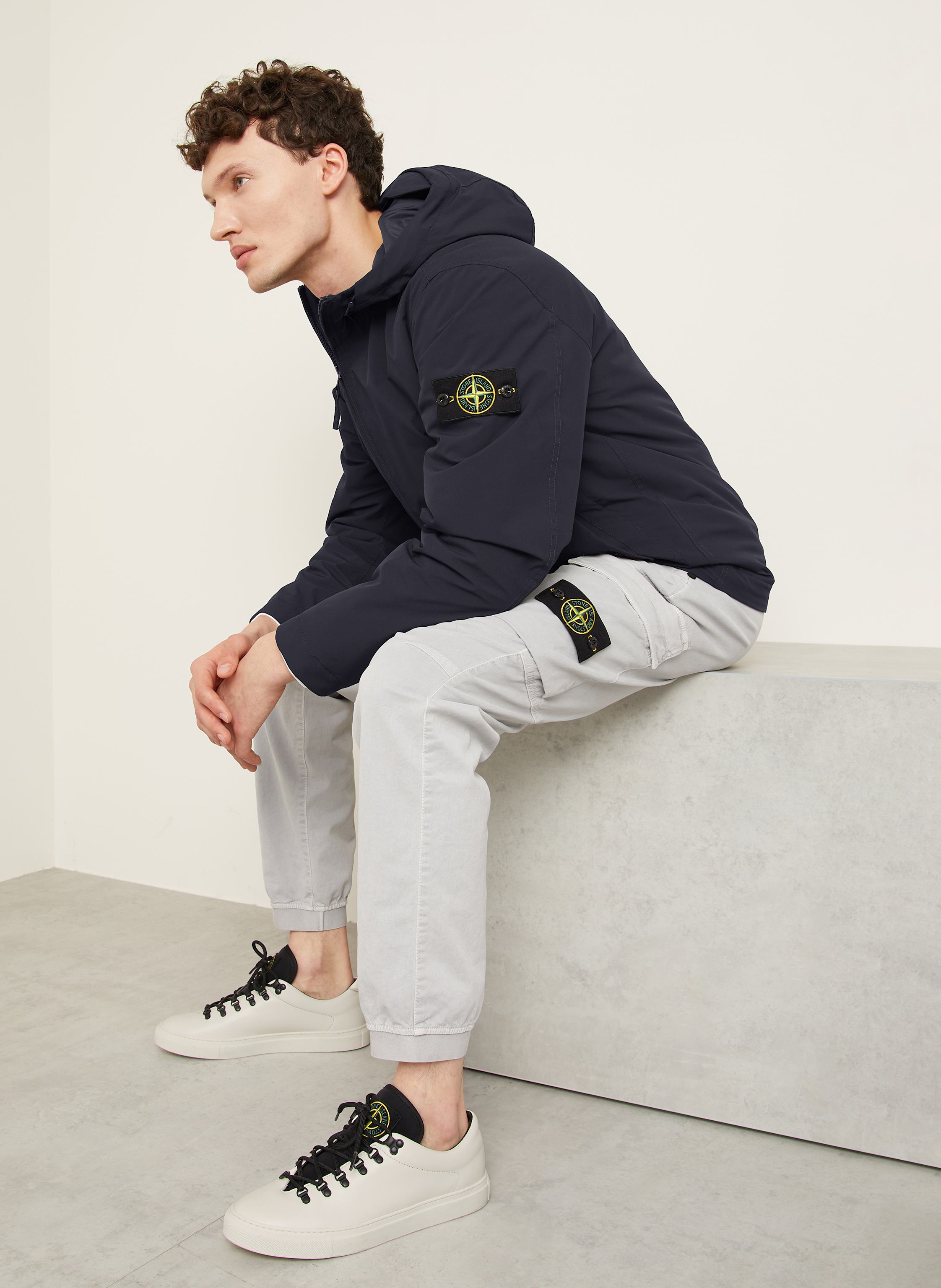 Thumbnail - Stone Island Jacke blau
